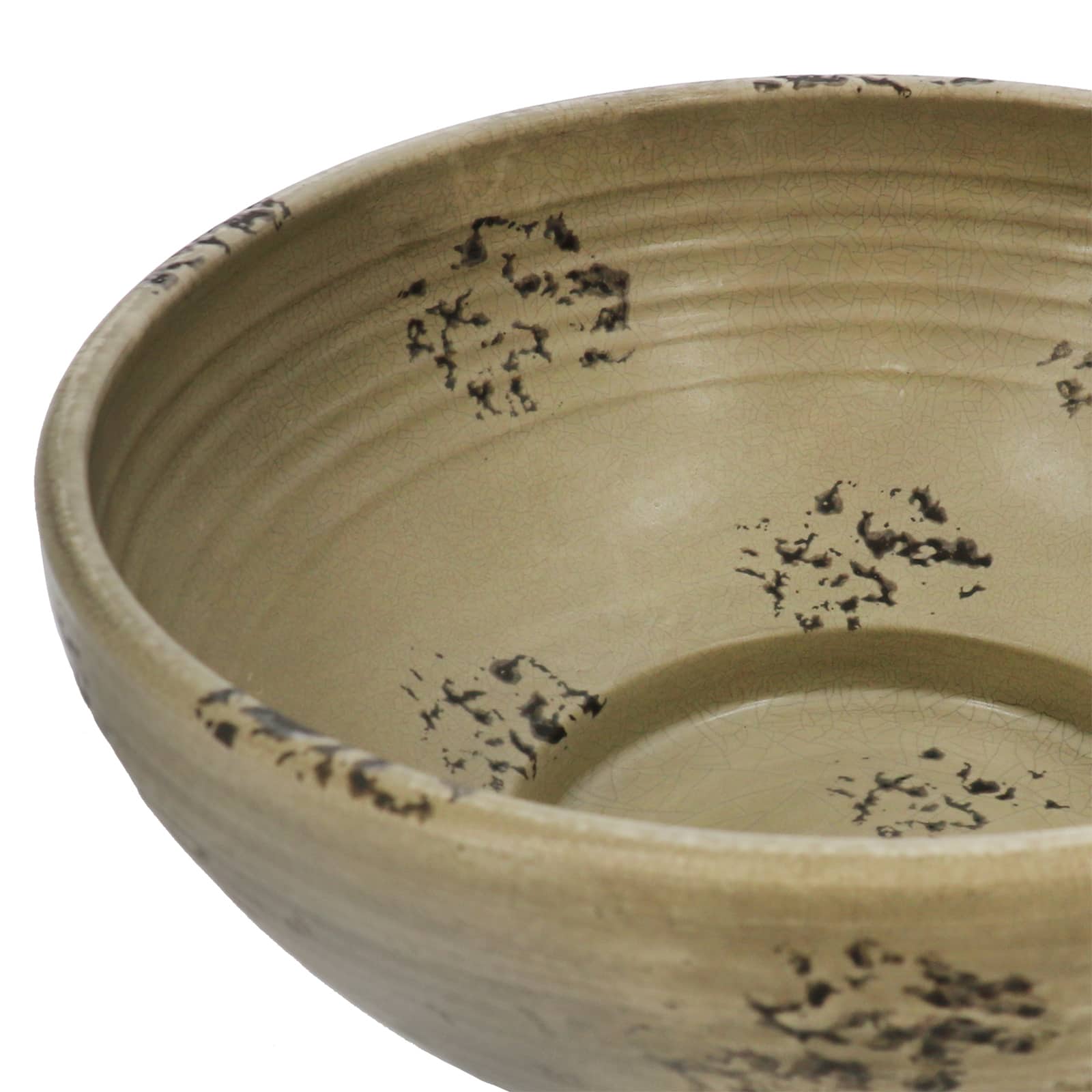 15.75" Brown Ceramic Bowl by Ashland®