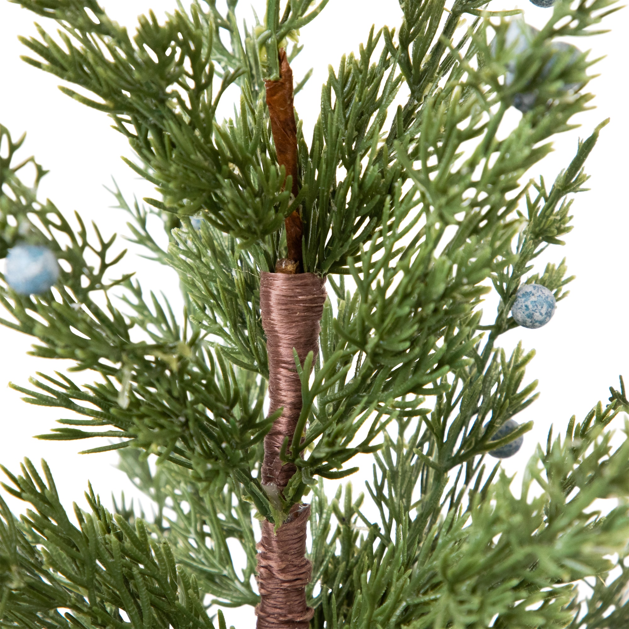 Northlight 23" Unlit Pine & Juniper Berry Artificial Potted Christmas Tree