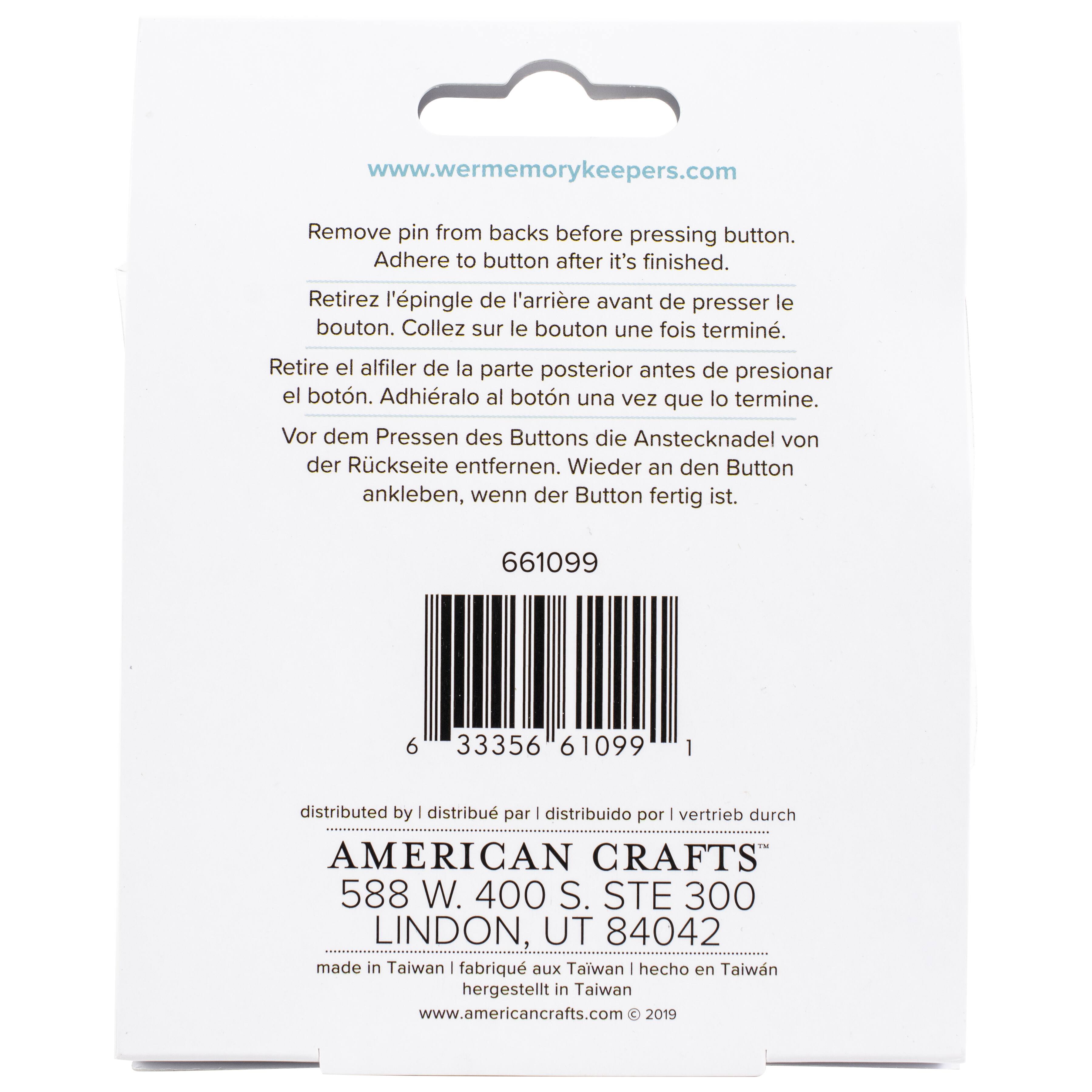 We R Memory Keepers® Button Press™ Adhesive Foam Pieces, 60ct.