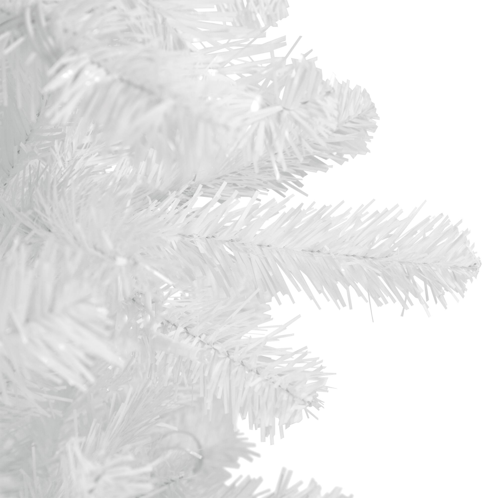 7.5ft. Unlit White Georgian Pine Pencil Artificial Christmas Tree
