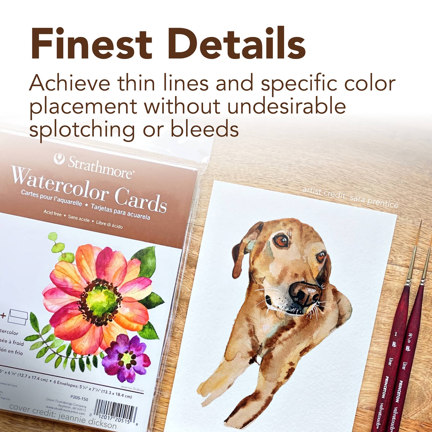 Strathmore® 400 Series Fluorescent White Watercolor Cards & Envelopes Set