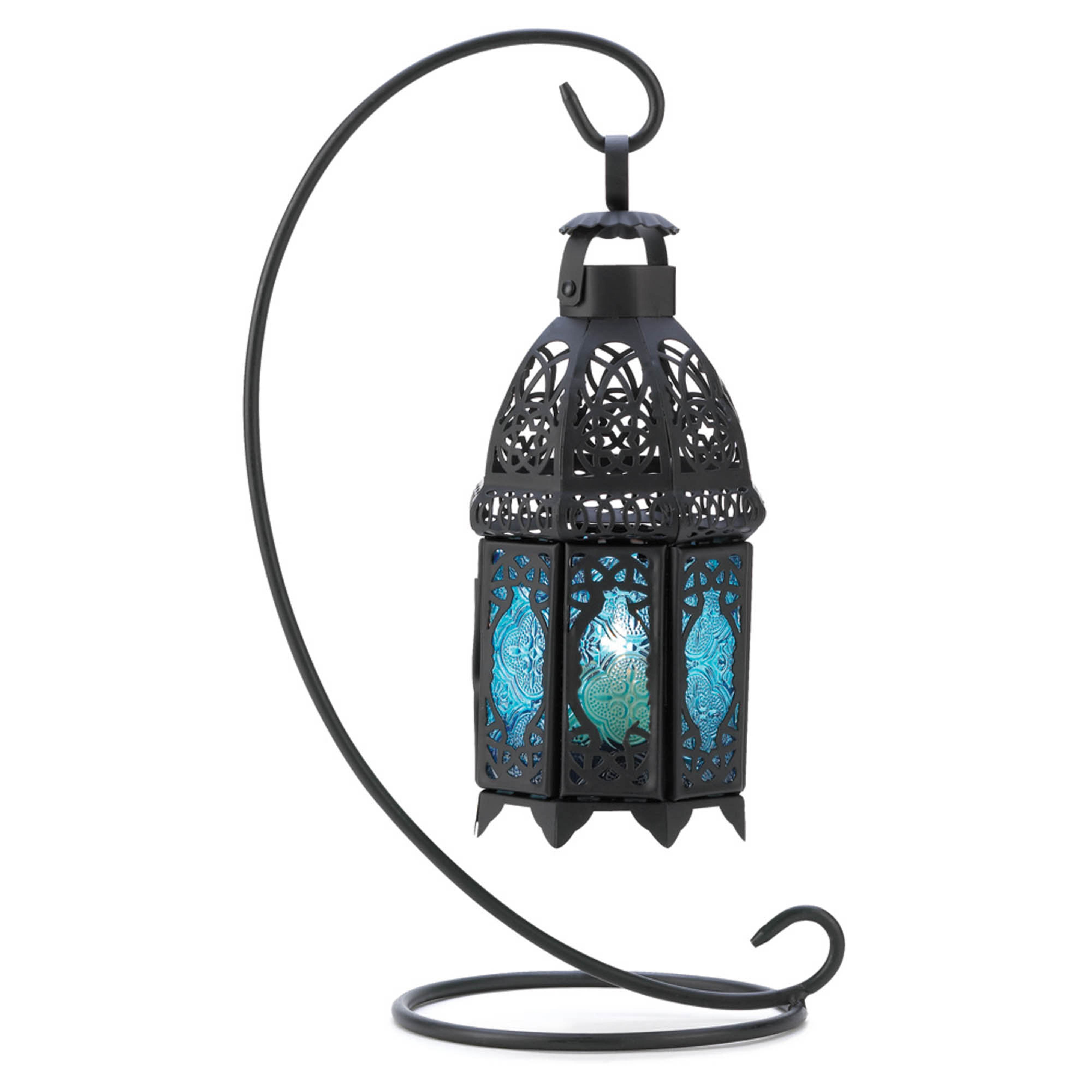 13" Sapphire Nights Table Lantern