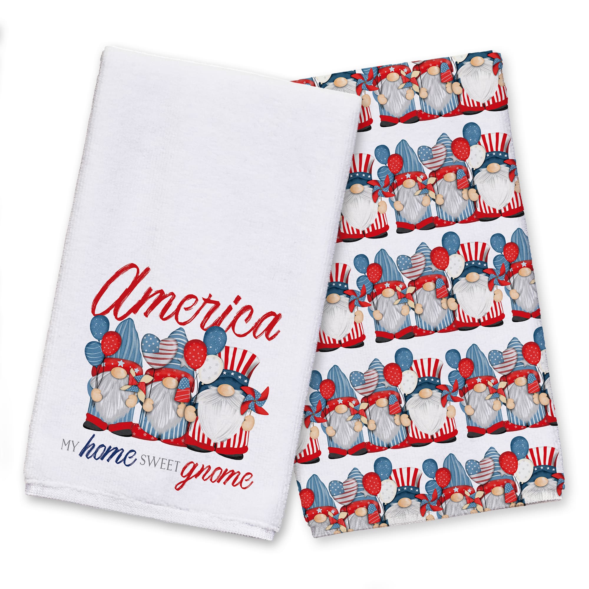 My Home Sweet Gnome Tea Towel Set