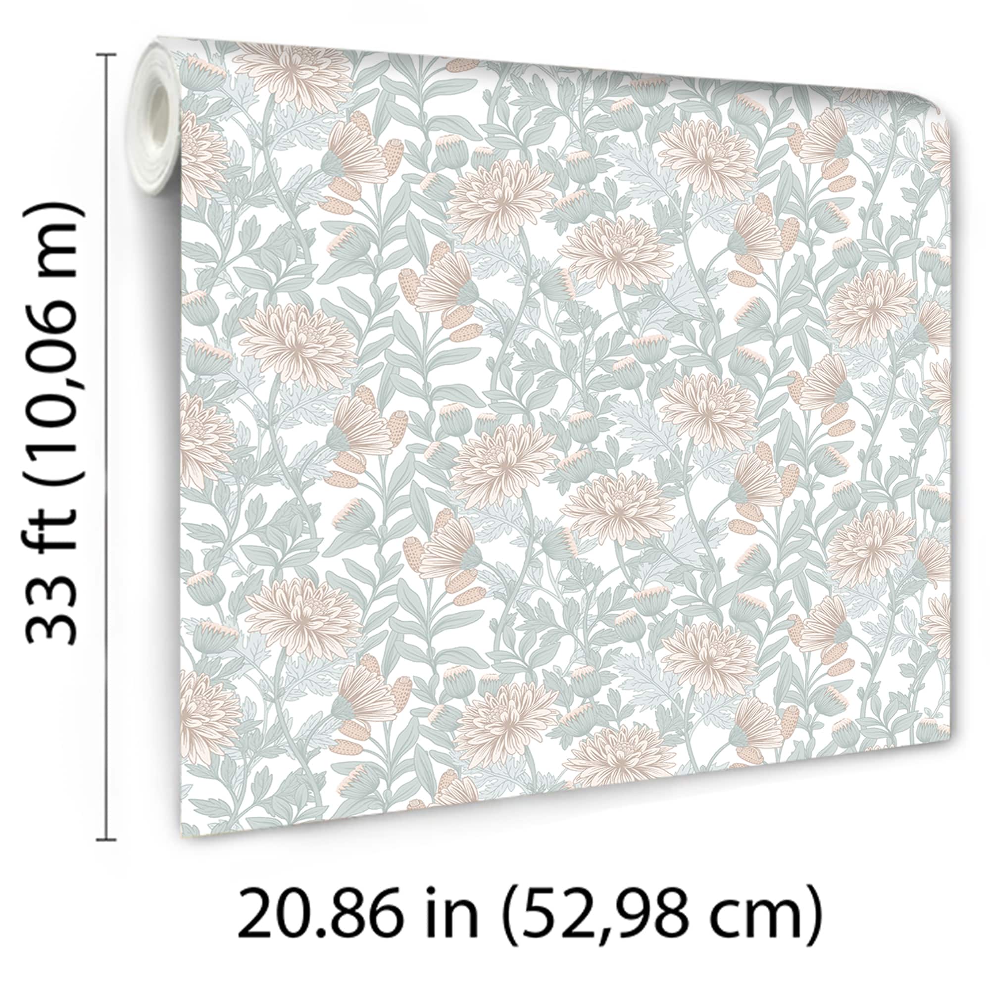 Designs Direct Floral Sonata Wallpaper