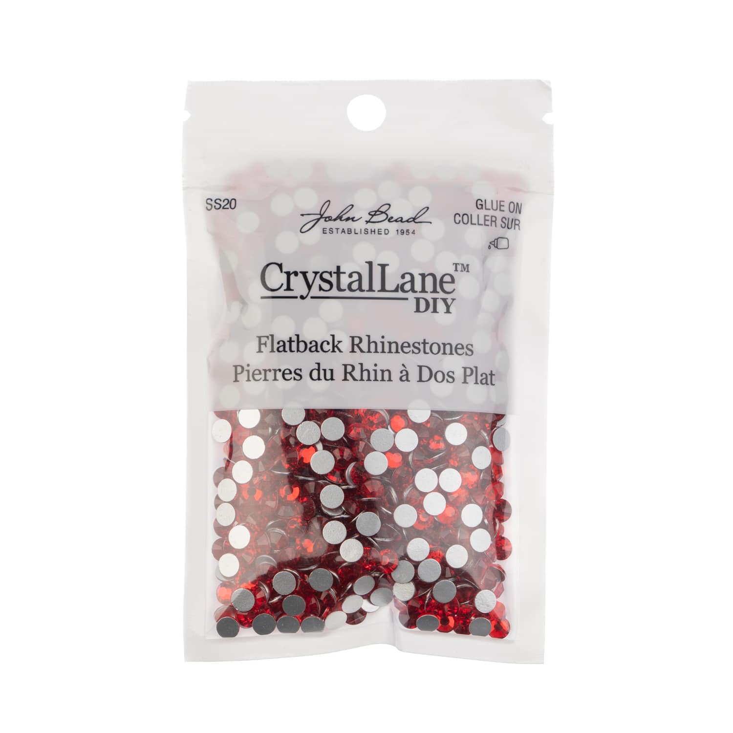 John Bead Crystal Lane SS20 Round Flatback Czech Crystals, 1,440ct.