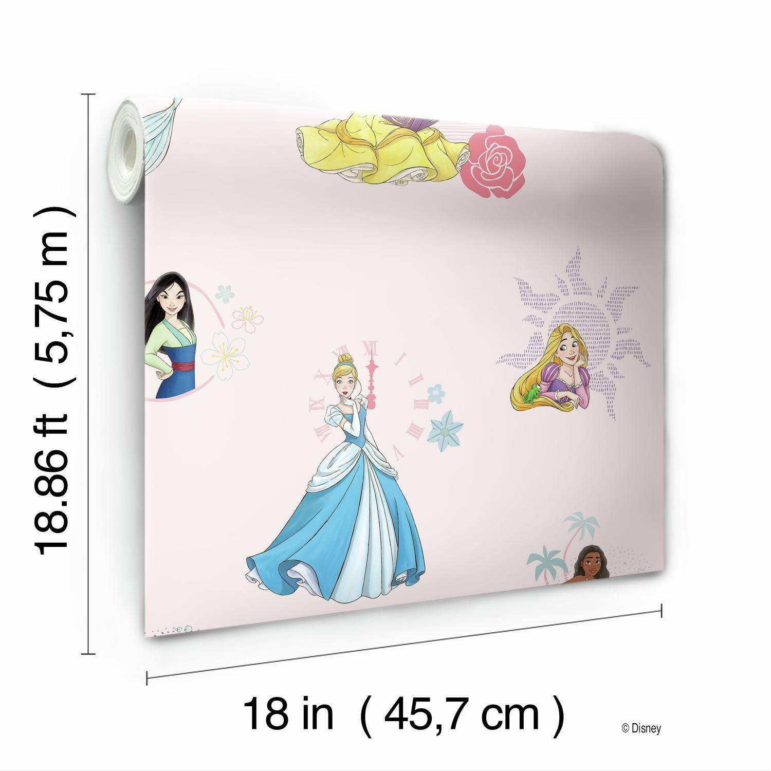 RoomMates Disney Princess Power Peel & Stick Wallpaper