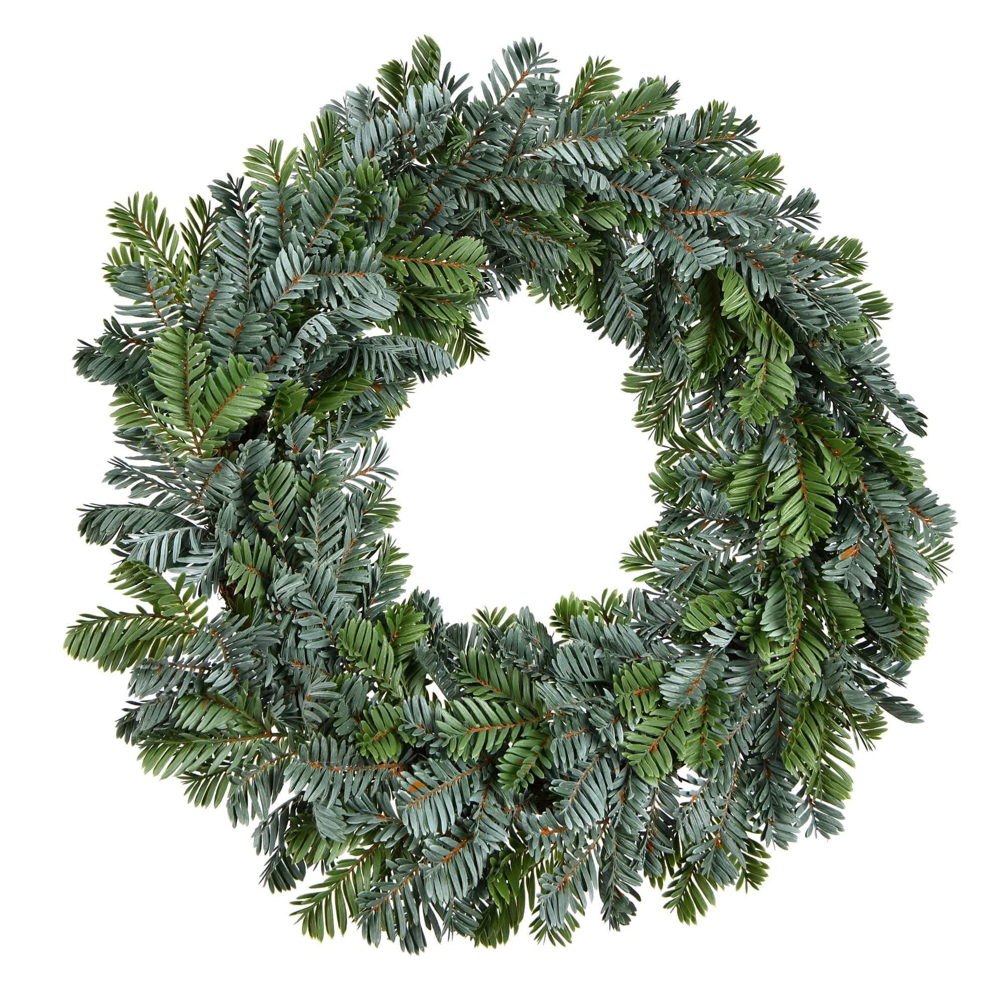 24" Green Medford Pine Christmas Wreath
