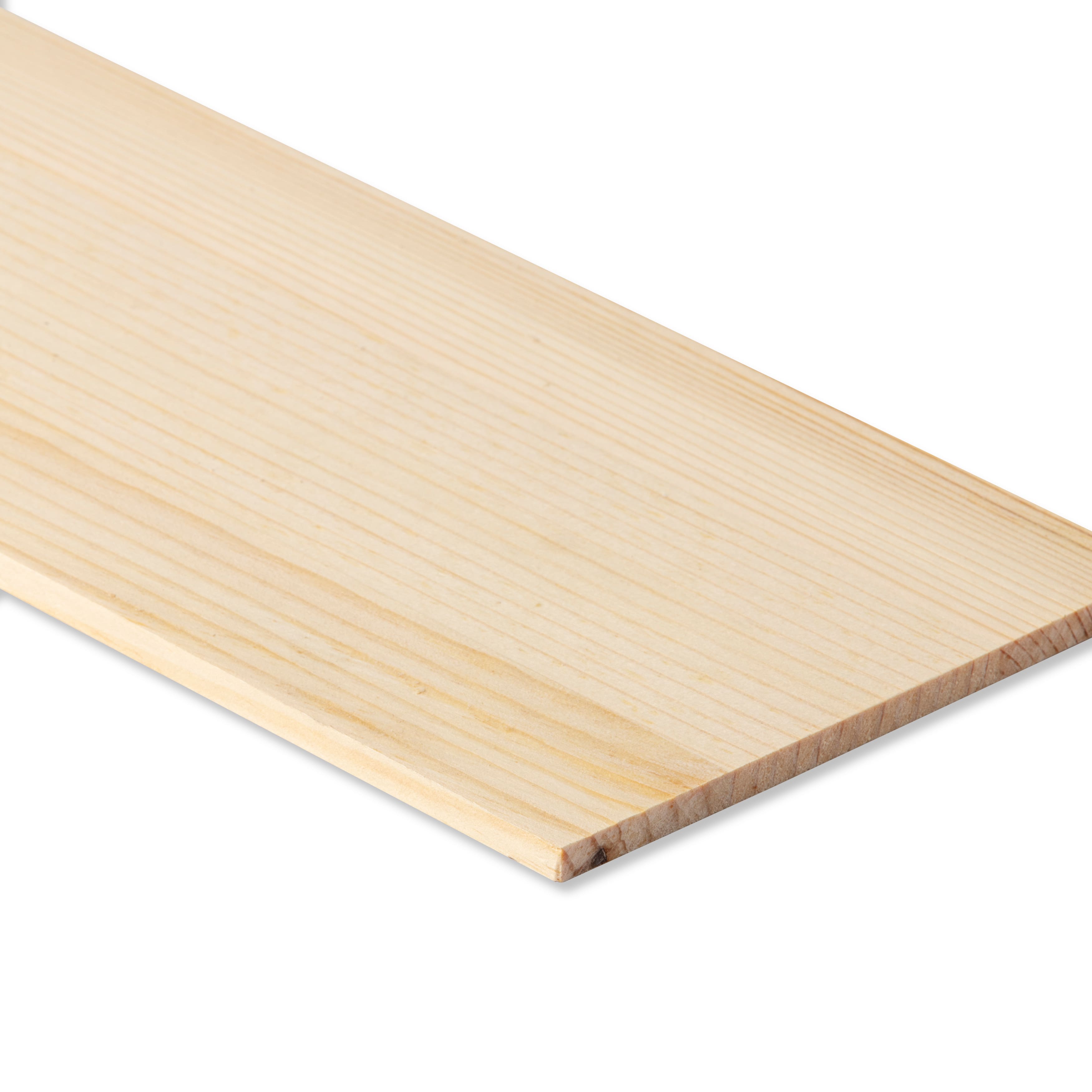 12 Pack: 12" x 5.25" Clear Pine Craft Wood by Make Market®