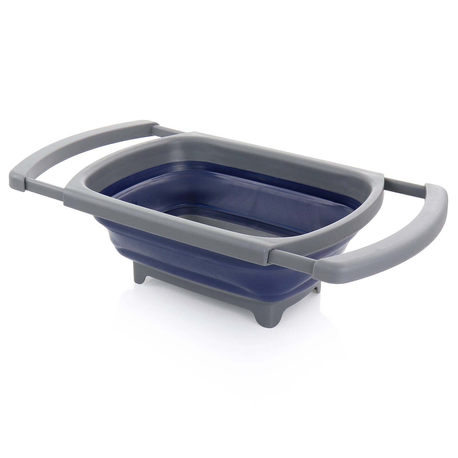 Oster Bluemarine 4qt. Over the Sink Collapsible Silicone Strainer