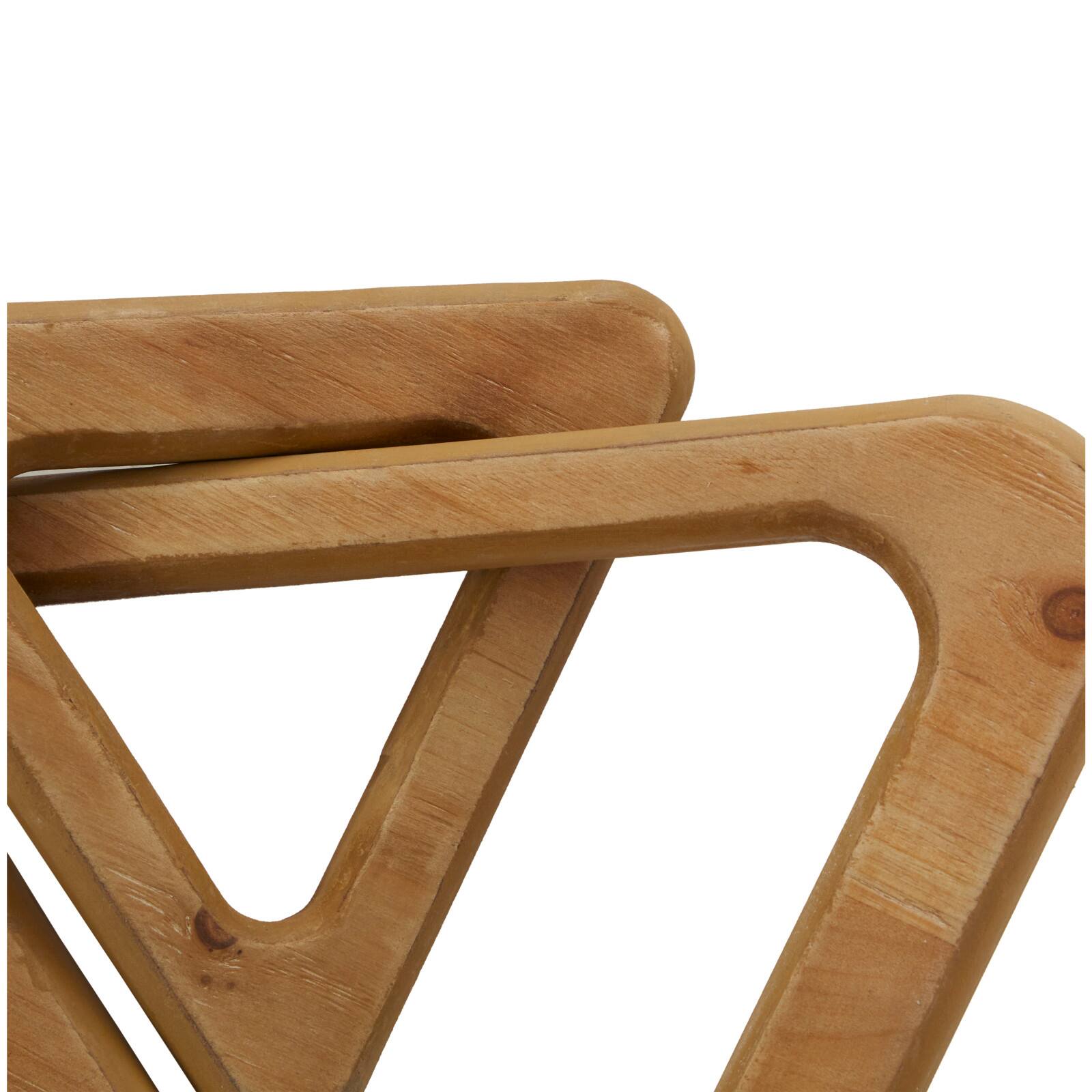 CosmoLiving by Cosmopolitan Wood Chain Sculpture Set