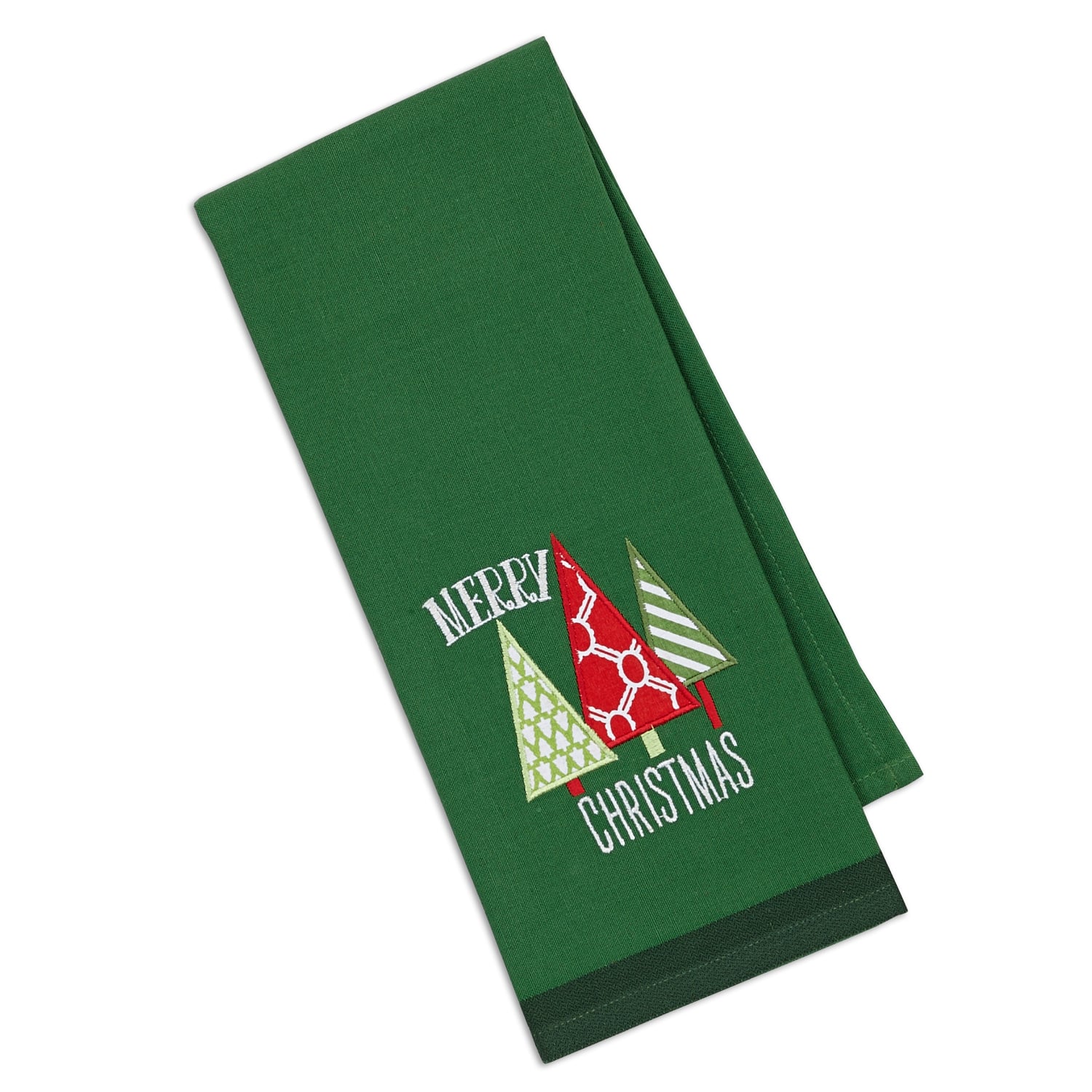 DII® Mixed Christmas Embroidered Dishtowels, 3ct.