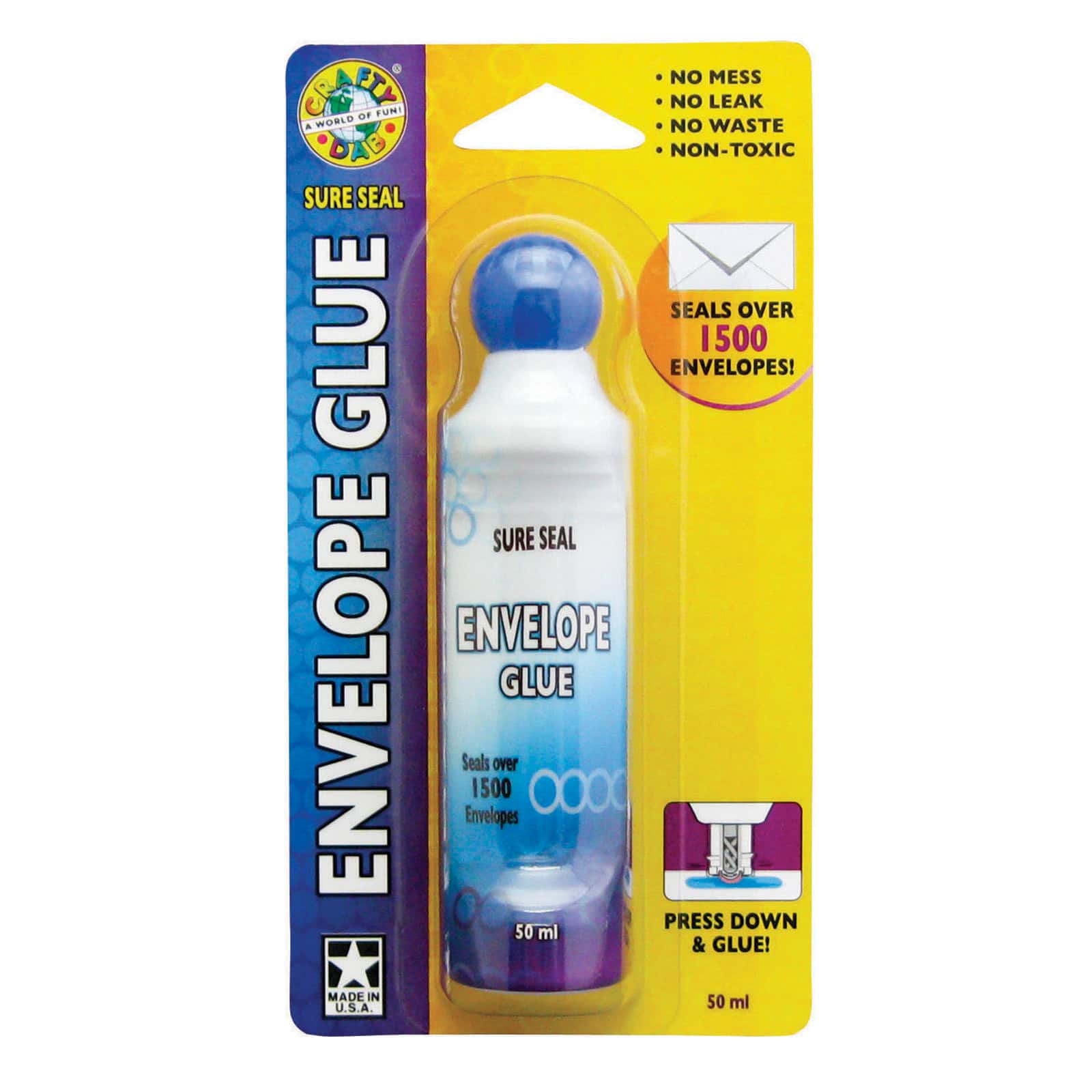 3 Packs: 12 ct. (36 total) Crafty Dab Paper & Envelope Glue