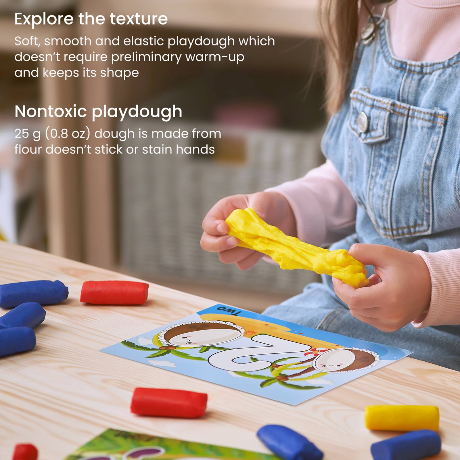 Arteza® Kids Numeric Learn By Dough Kit