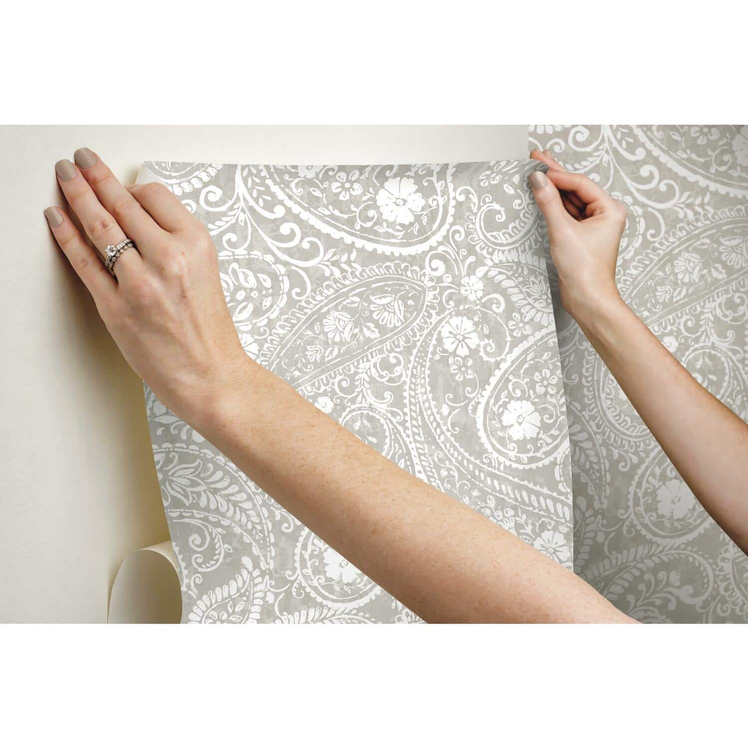 RoomMates Paisley Prince Peel & Stick Wallpaper