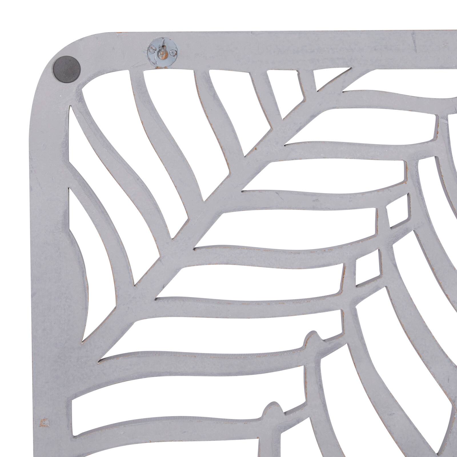 24" Gray Wood Eclectic Abstract Wall Décor Set
