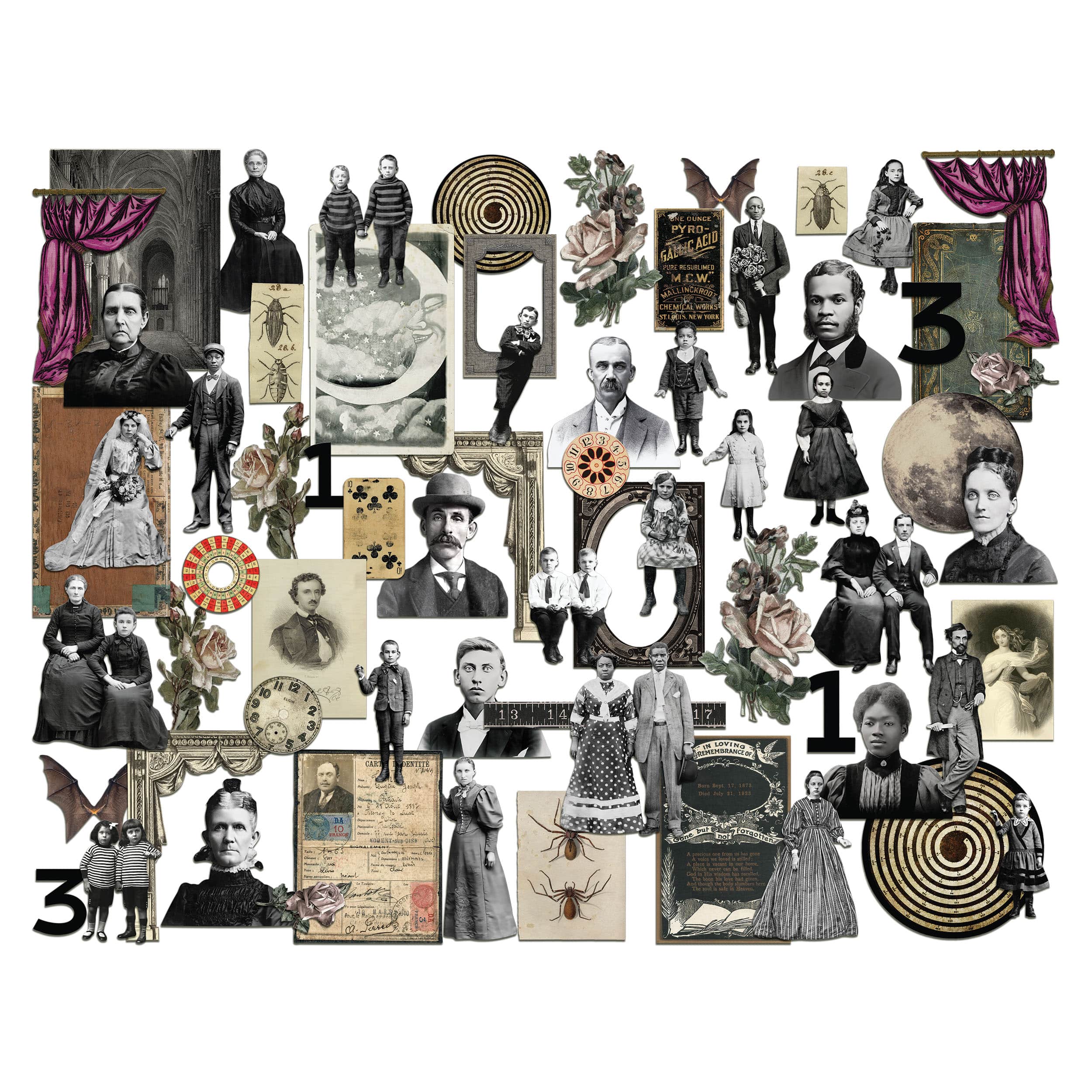 Tim Holtz® Idea-Ology Halloween Layers & Paper Dolls
