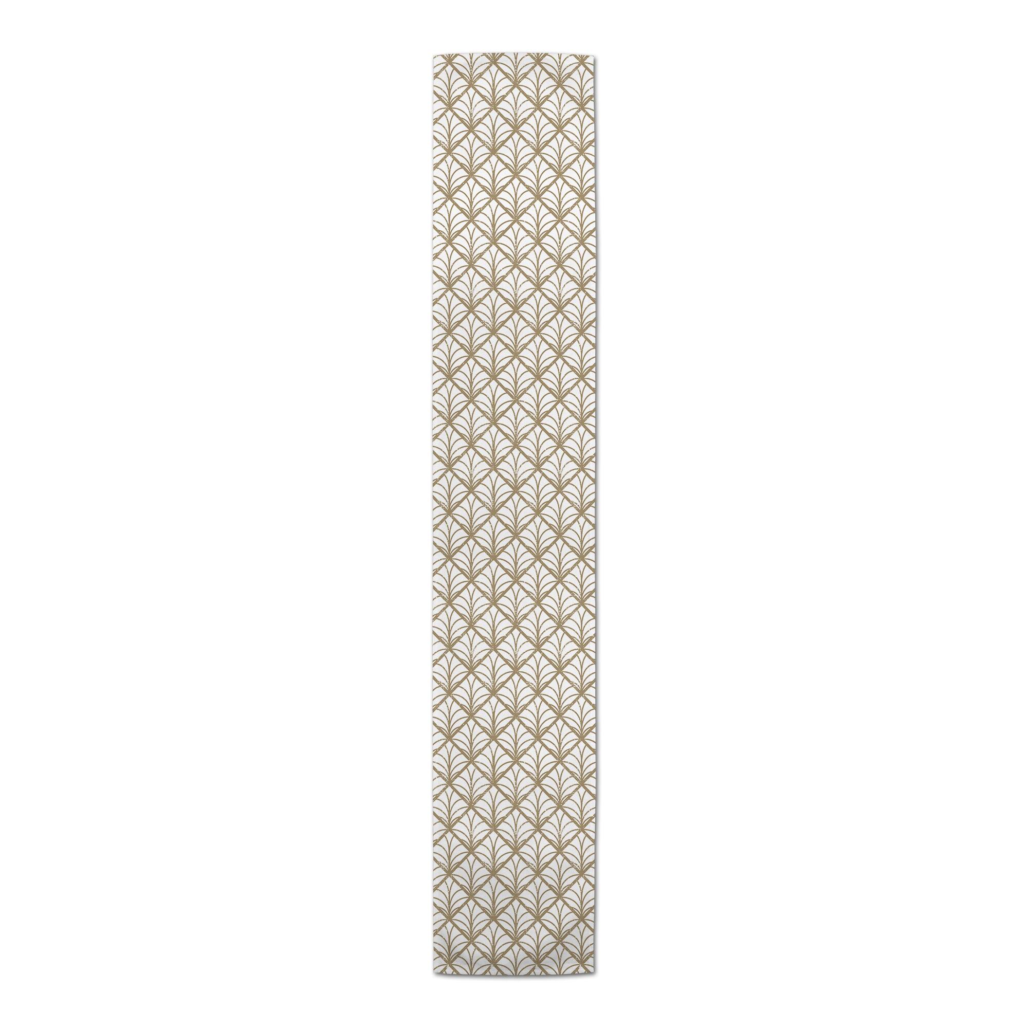 Art Pattern Distress 16" x 72" Outdoor Table Runner