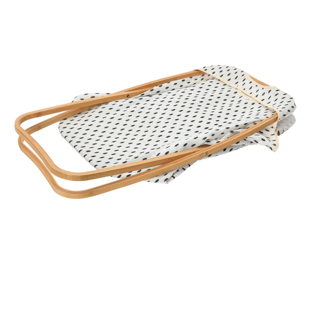 Household Essentials Krussh Bamboo X Frame Hamper (Tree)