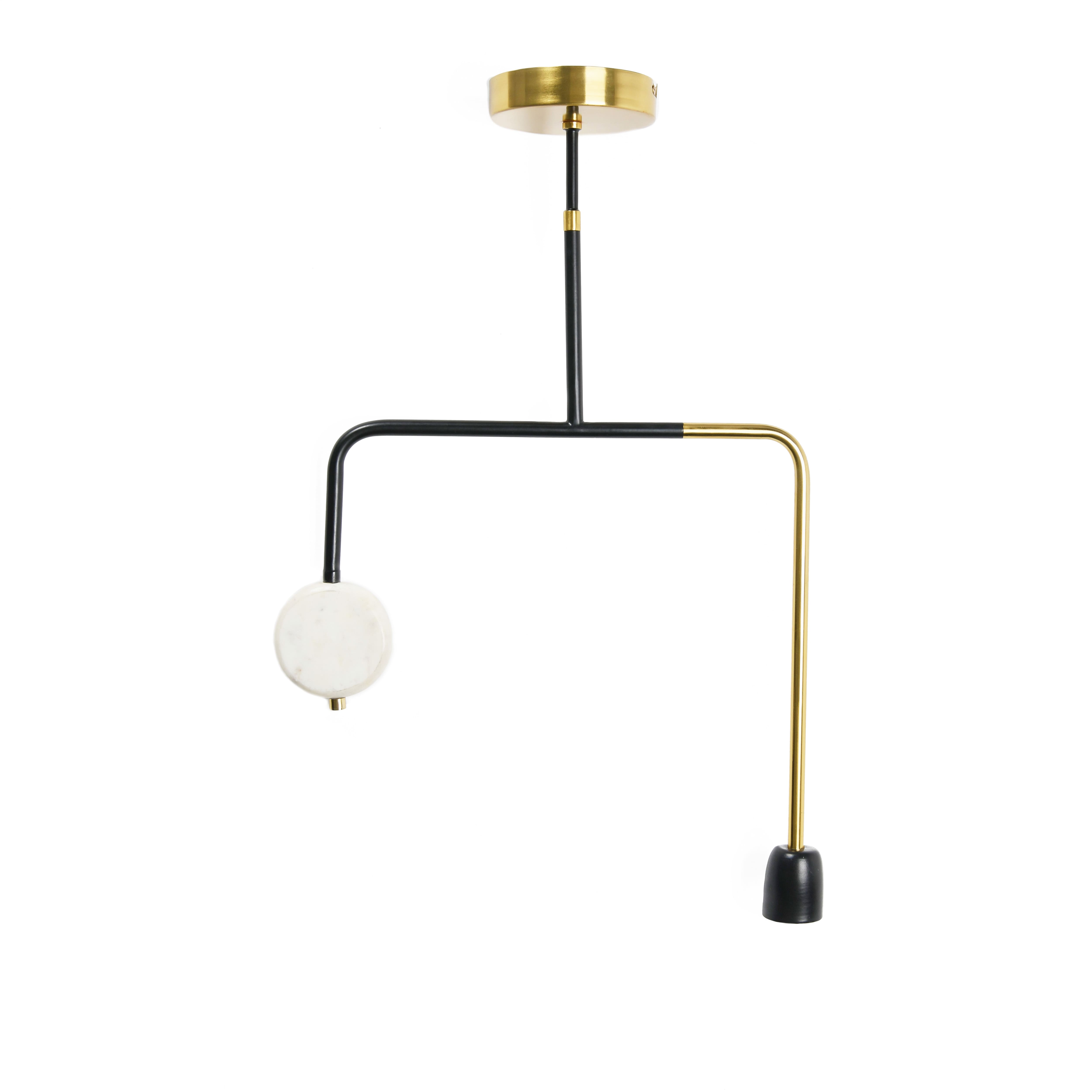 Hello Honey® Minimalist Geometric Modern Marble Pendant Lamp