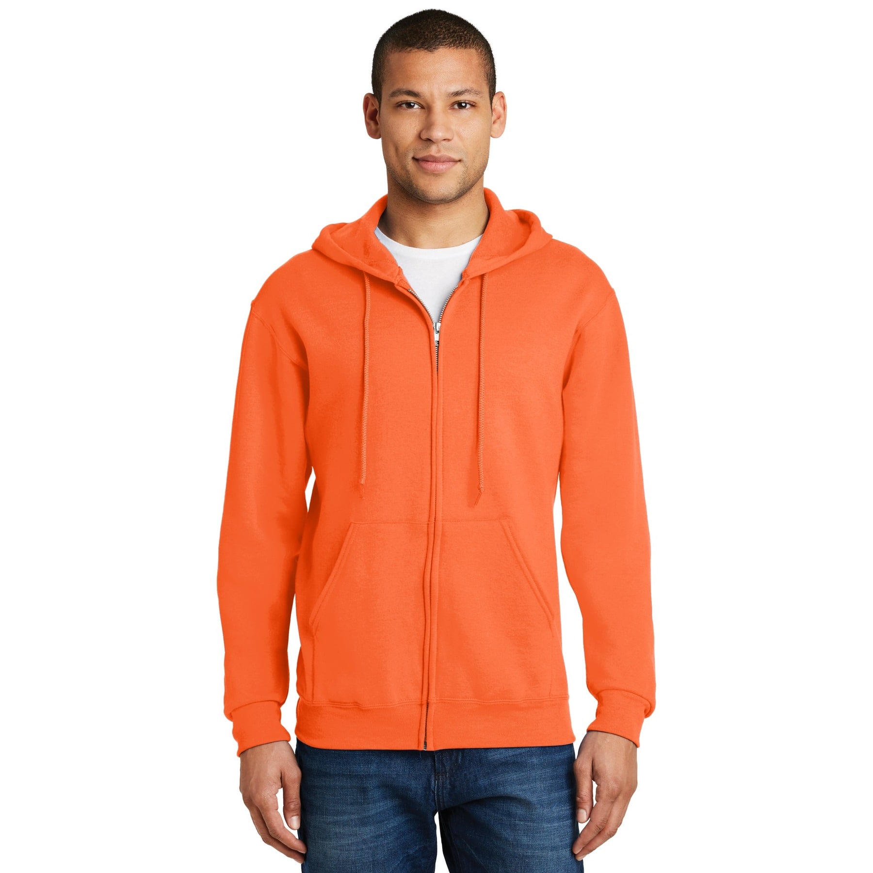 JERZEES® NuBlend® Full-Zip Hooded Sweatshirt