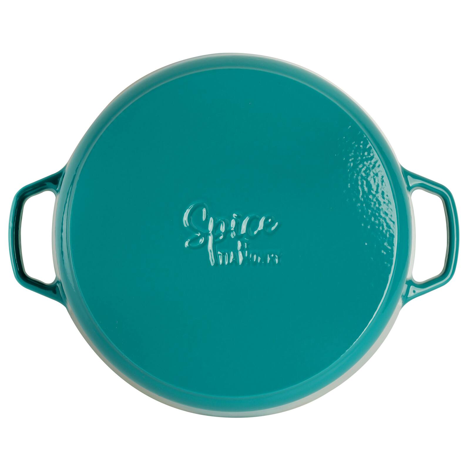 Spice By Tia Mowry Savory Saffron 6qt. Enameled Cast Iron Dutch Oven with Lid