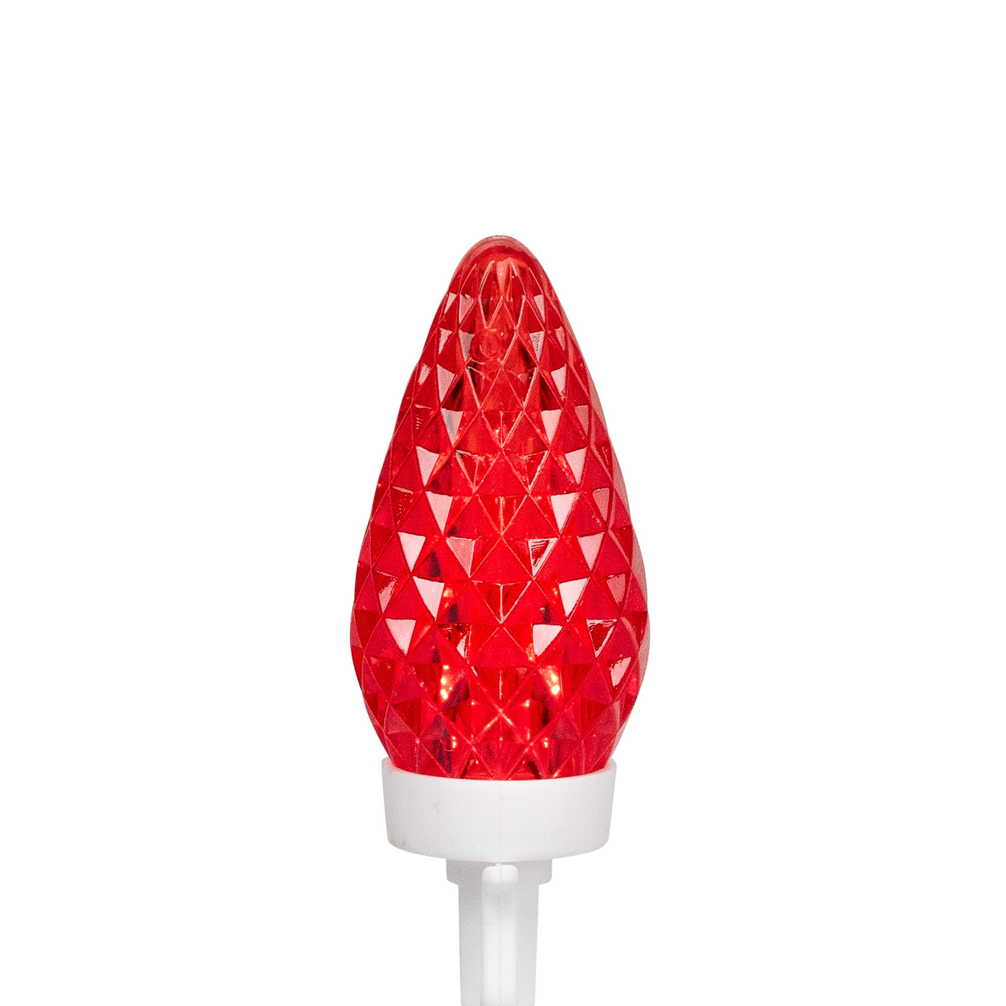 22 Gauge Patriotic LED C9 Faceted Christmas Light Wire