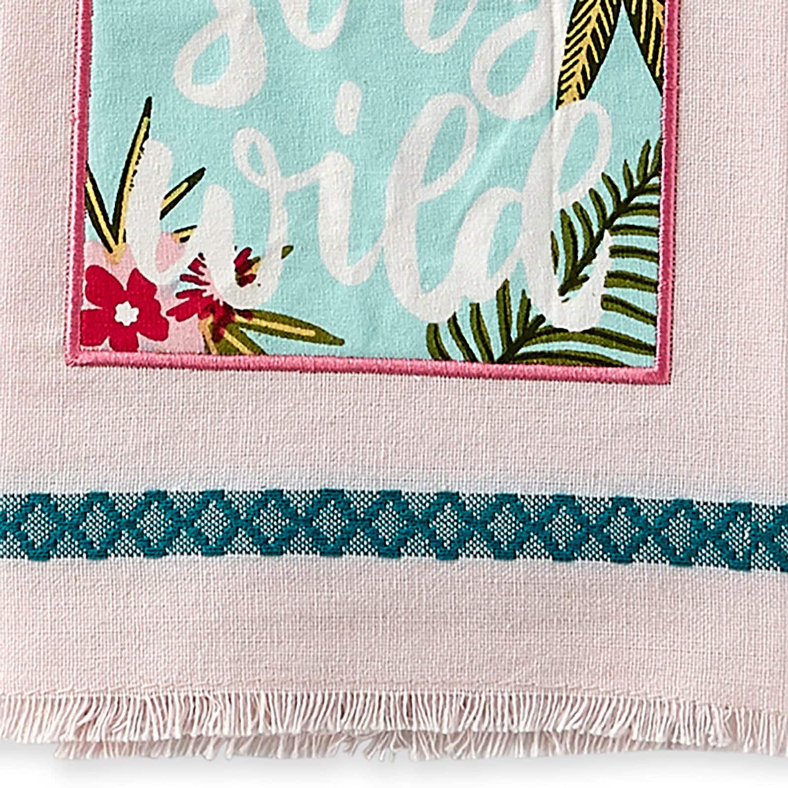 DII® Island Tropics Embellished Dish Towels, 3ct.