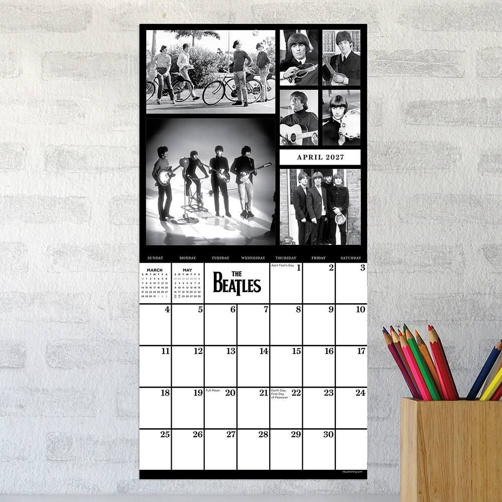 2027 The Beatles Mini Calendar