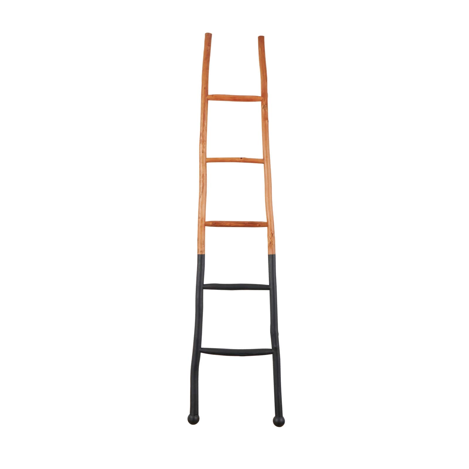 6ft. Handmade Slanted Wood Ladder