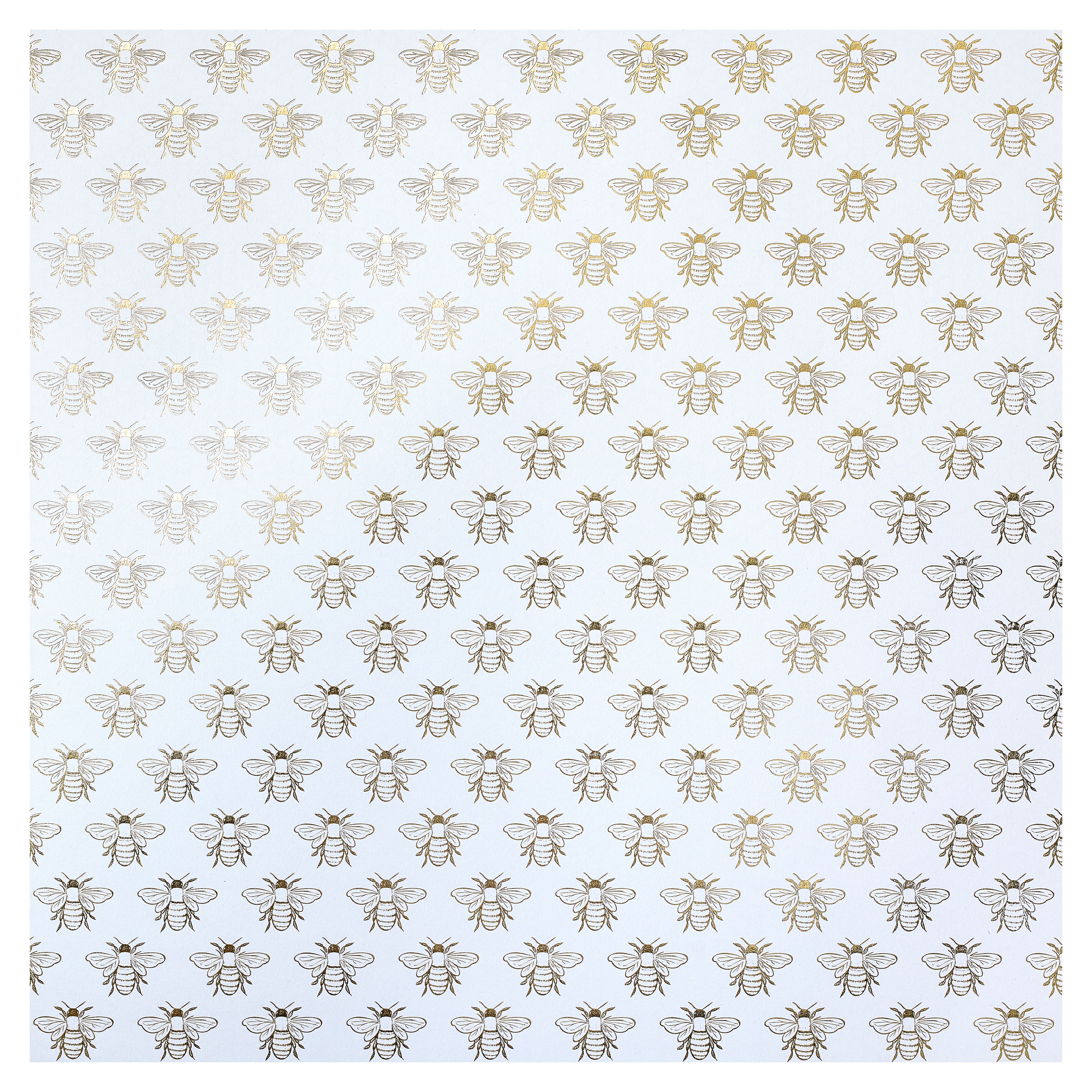 Bumble Bee Paper by Recollections™, 12" x 12"