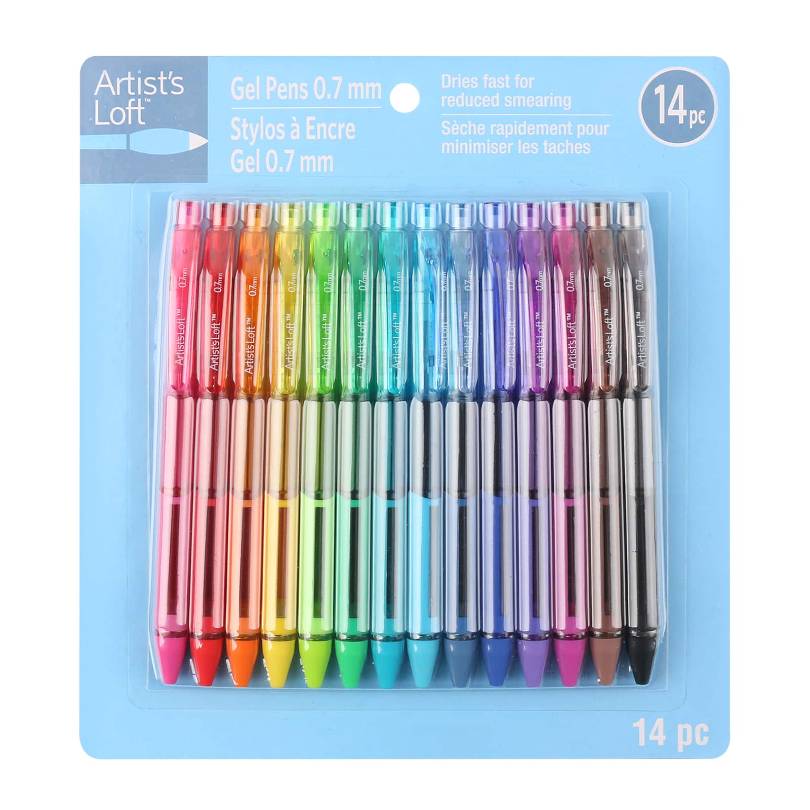 6 Packs: 14 ct. (84 total) Retractable Gel Pen Set by Artist's Loft™