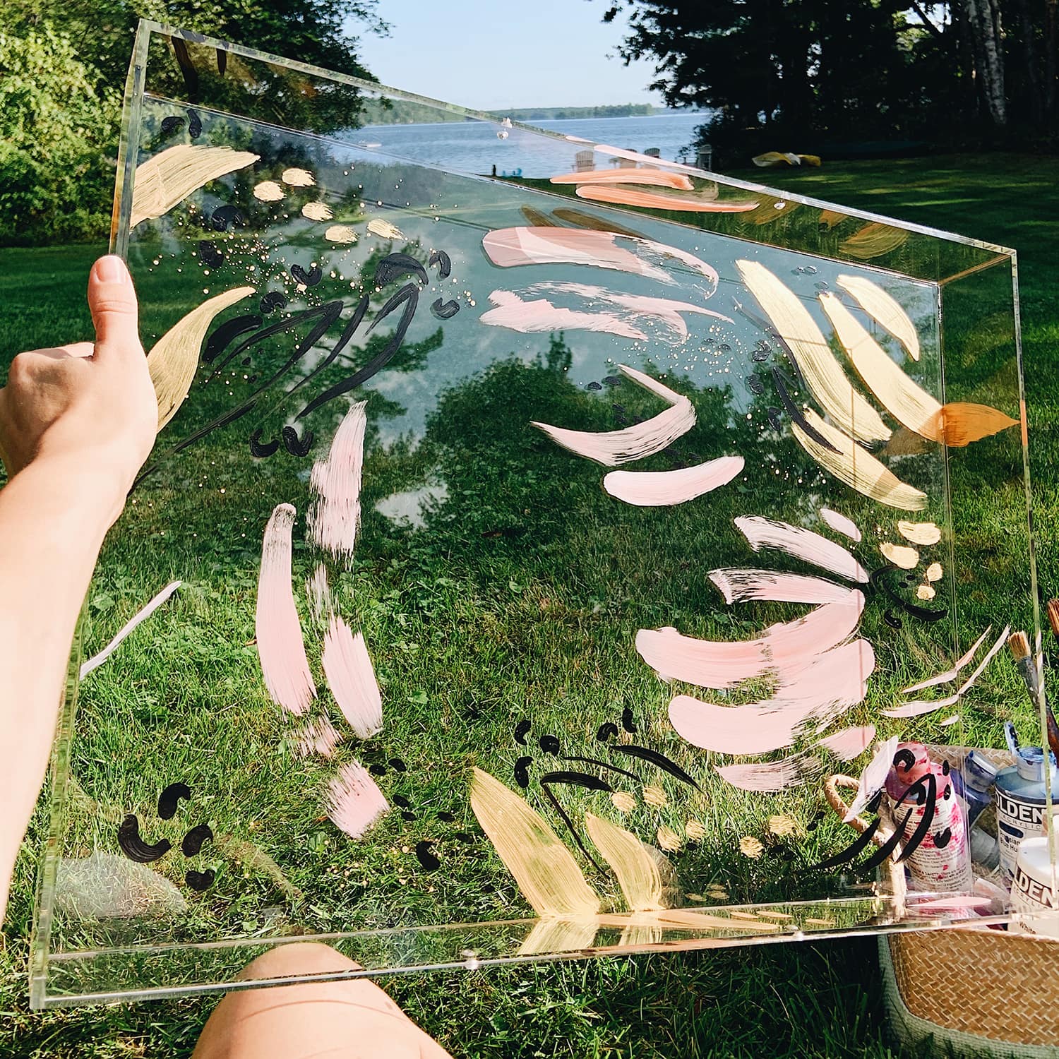 Wexel Art UV Grade Acrylic Backless Shadowbox Lid 3" Depth