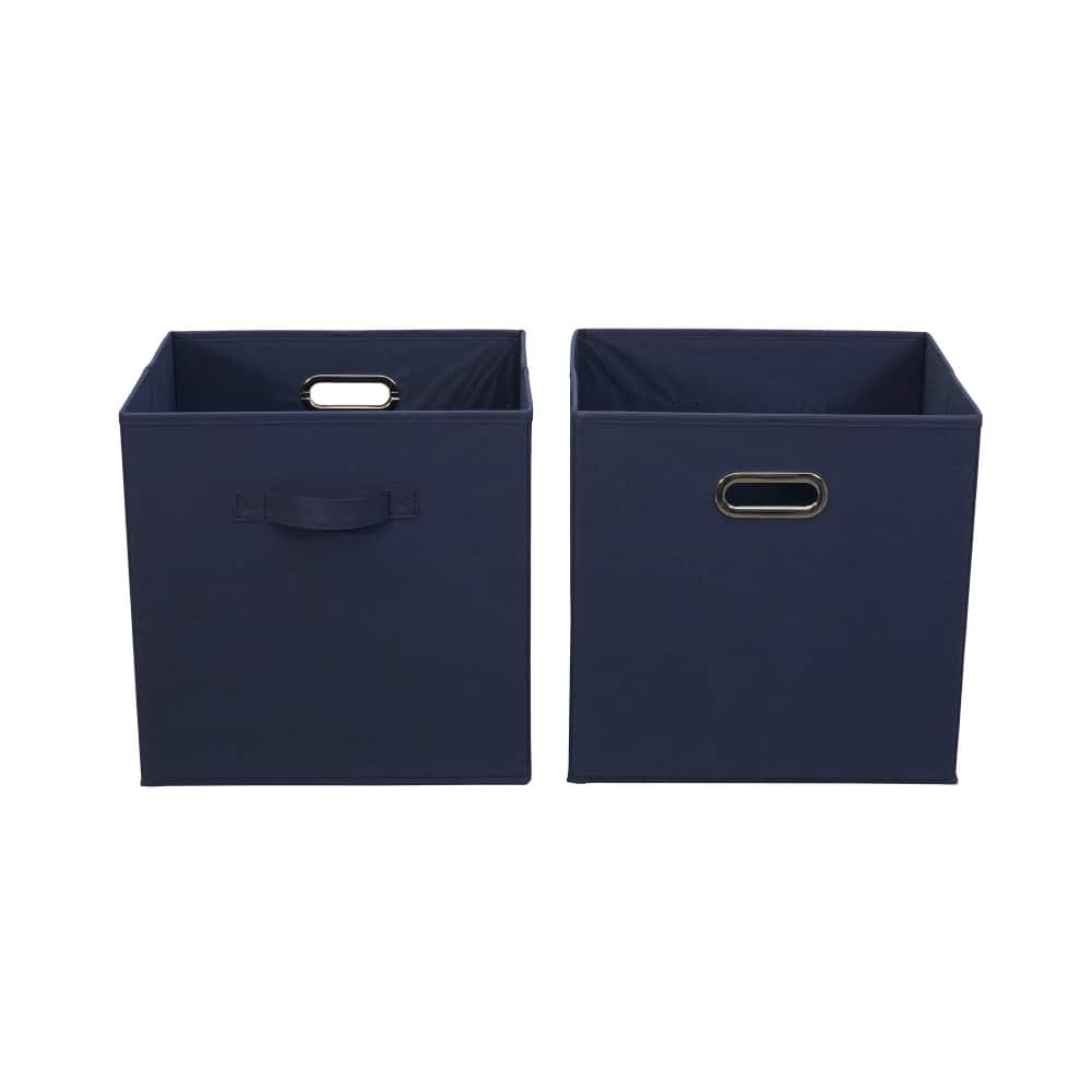2 Pack Household Essentials 13" Fabric Storage Bins