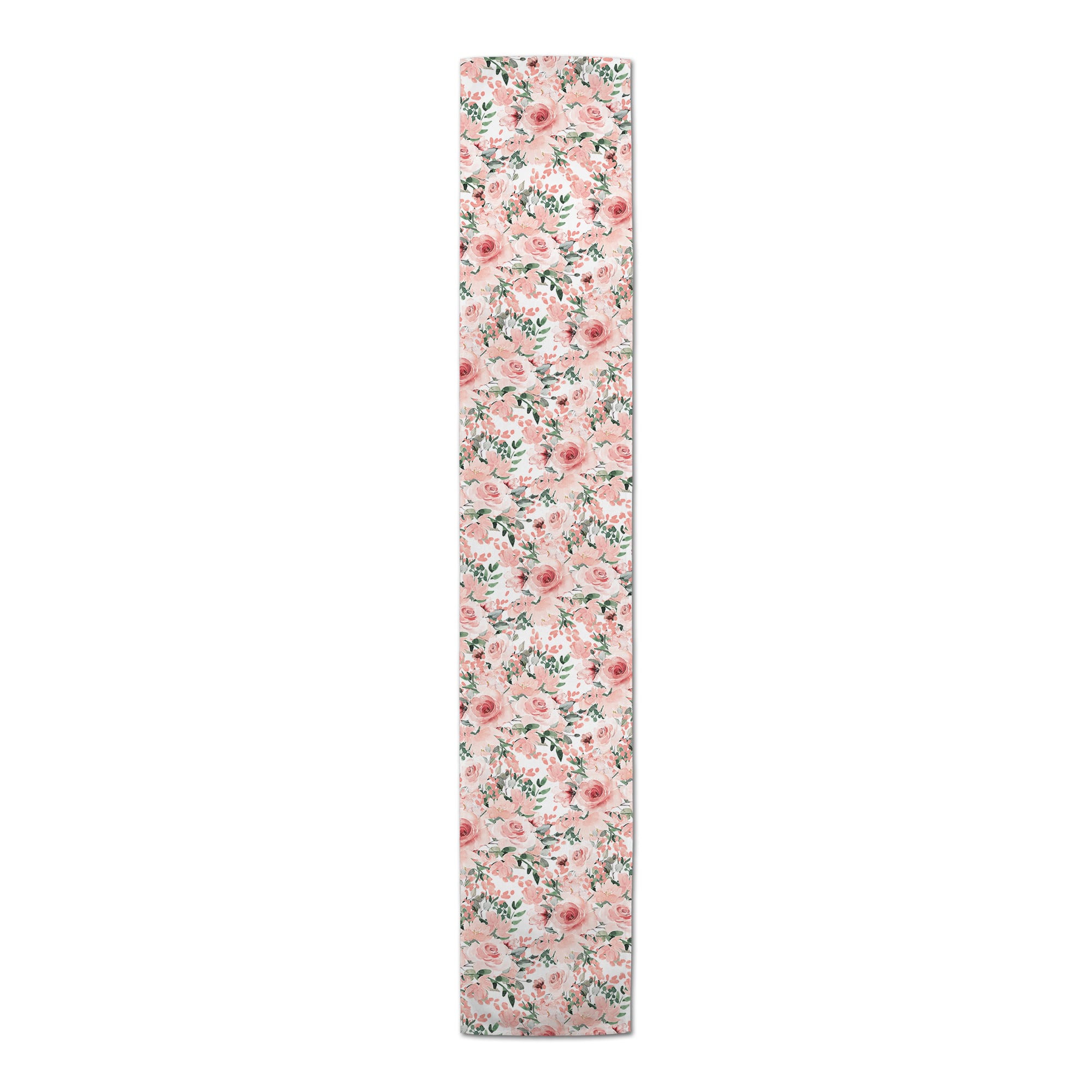 Pink Bouquets Outdoor Table Runner