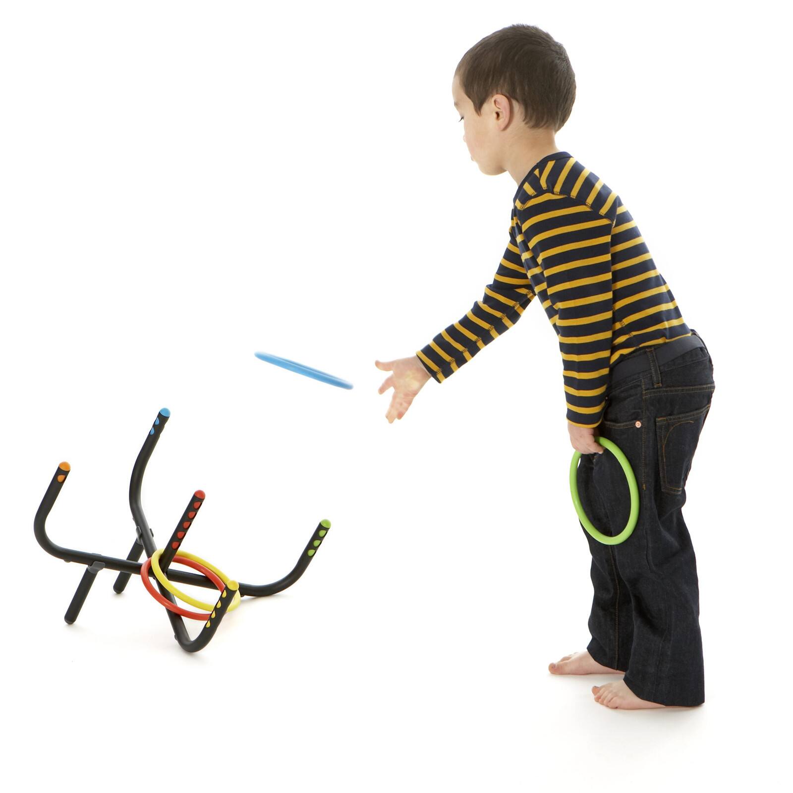 GONGE Ring Toss with 5 Rings Set