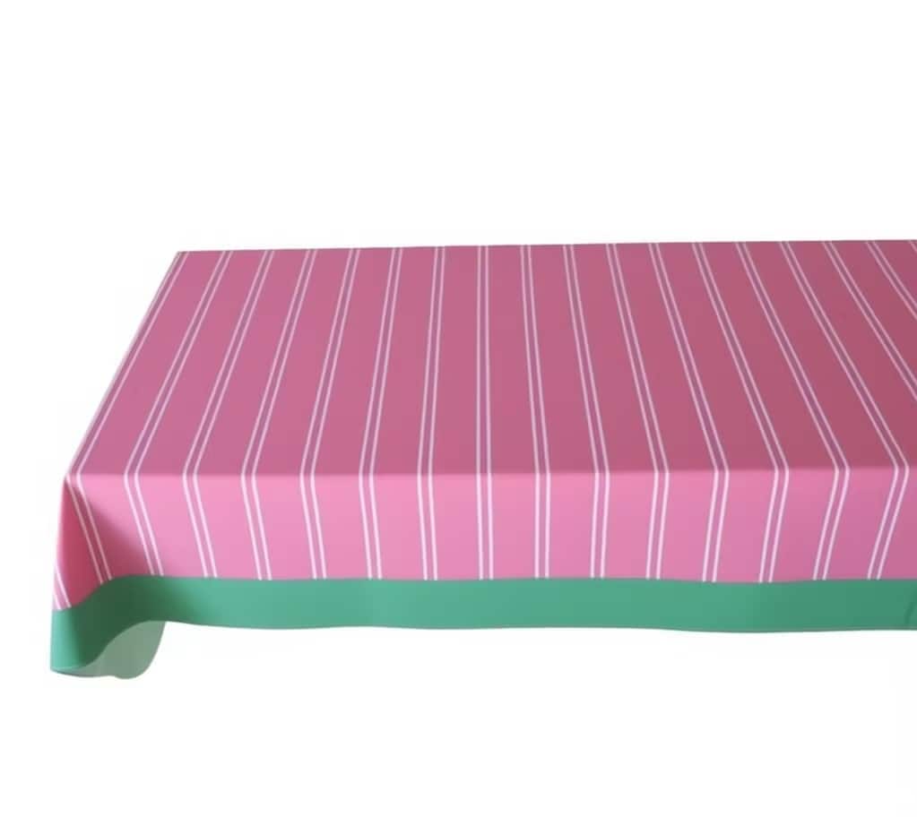 52" x 70" Pink Cocktail Court Tablecloth by Celebrate It™