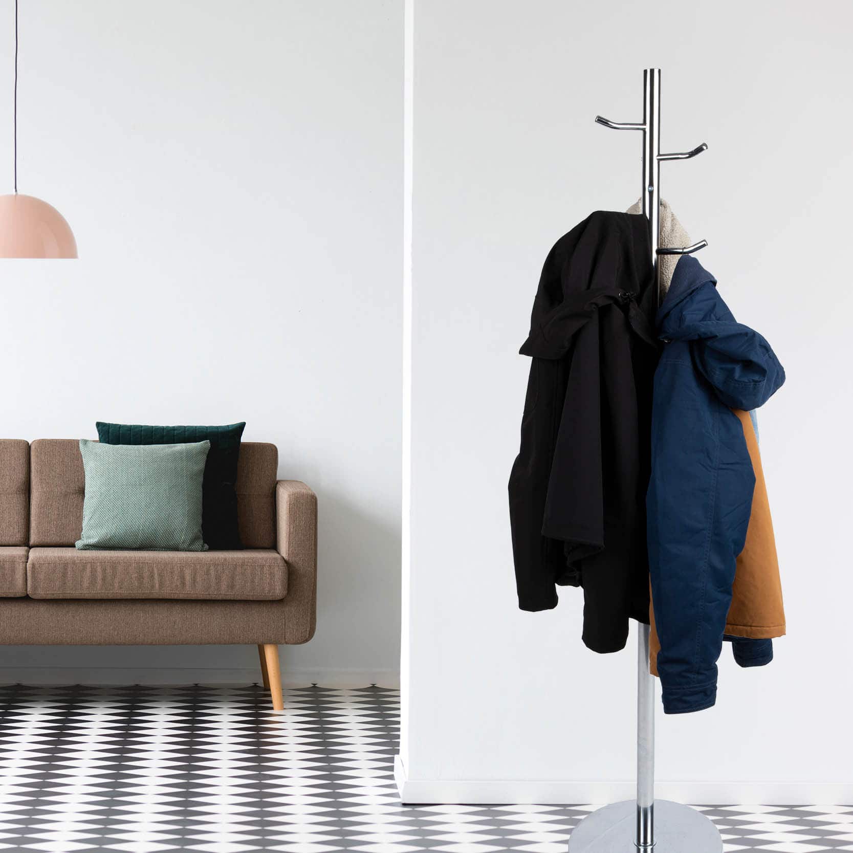 Mind Reader 70" Coat Rack Hanger