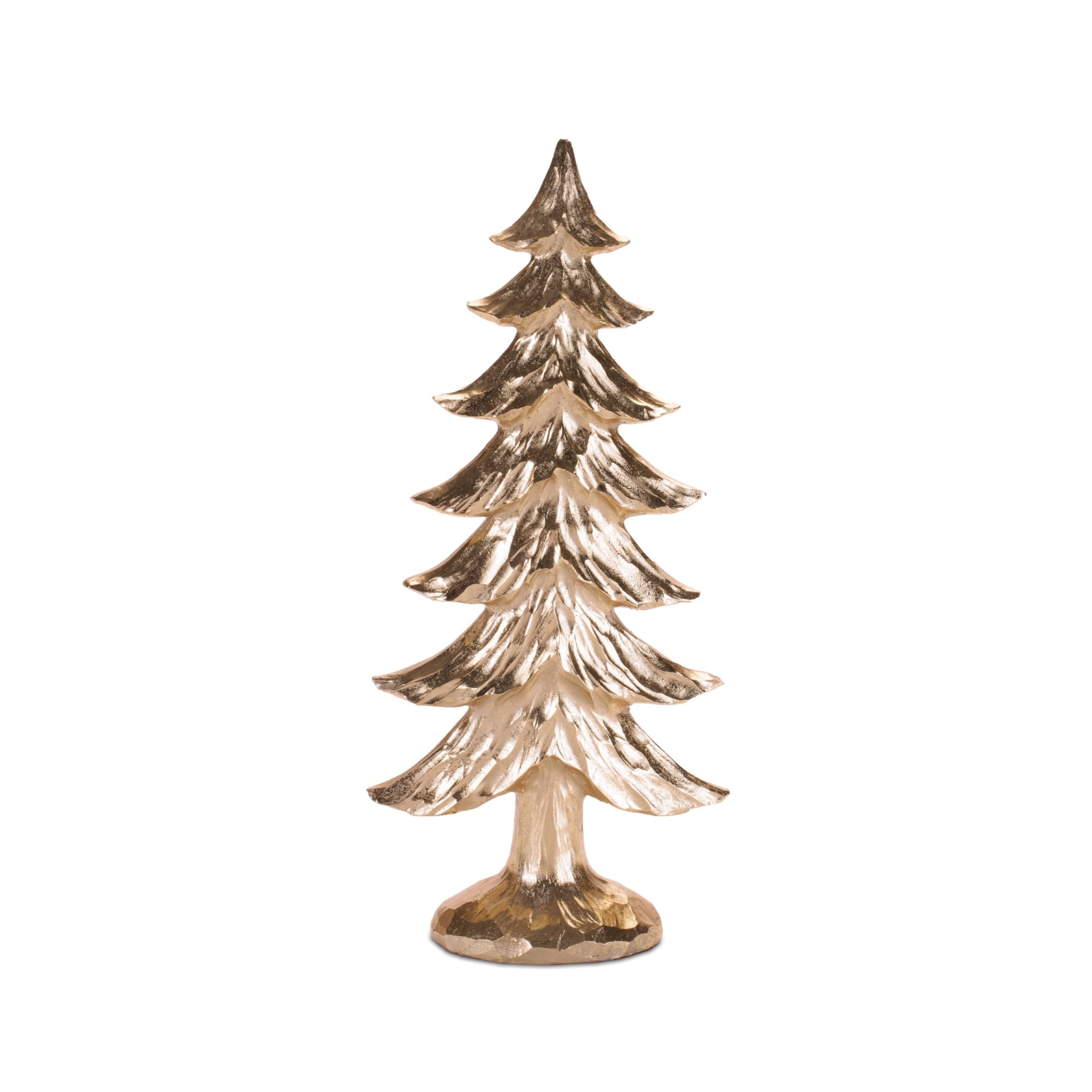 Melrose Gold Metallic Pine Tree Set
