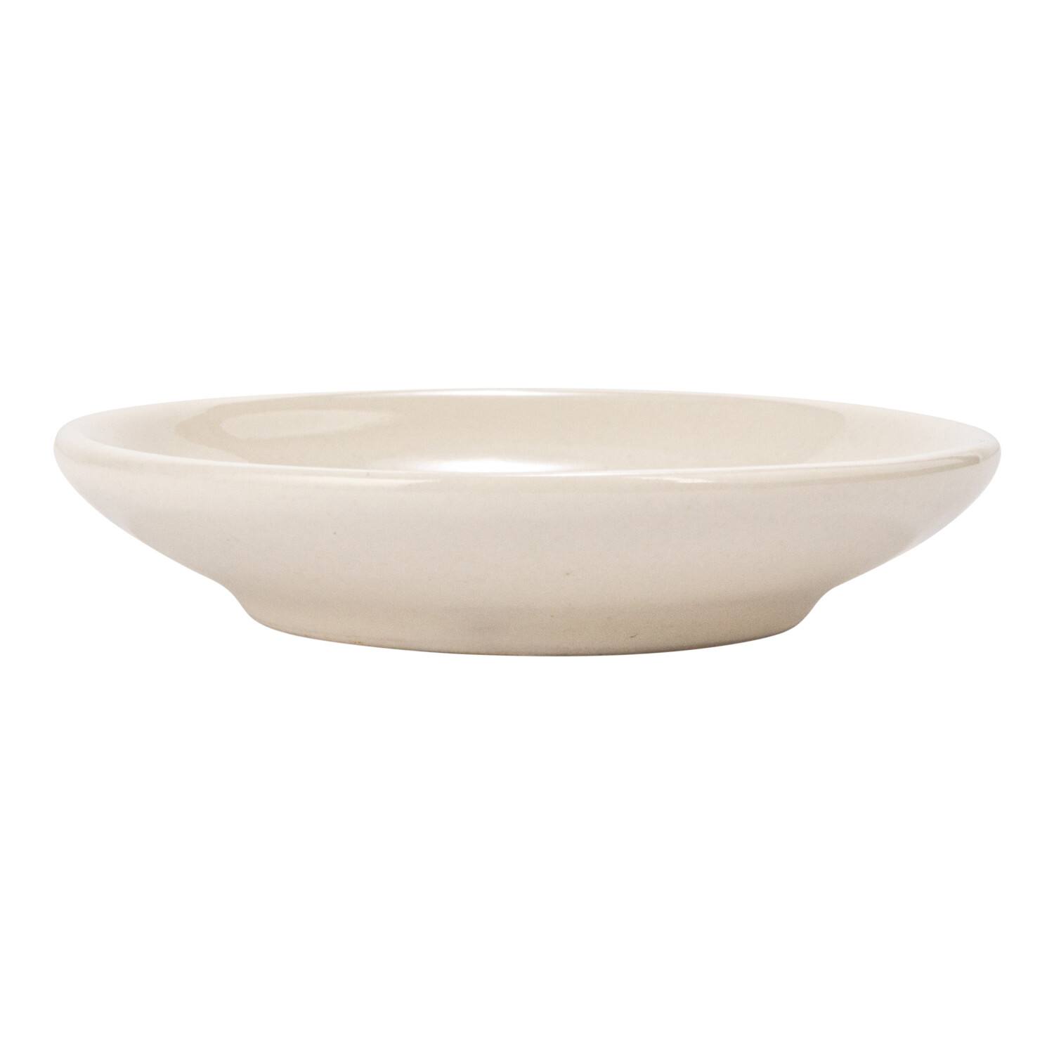 Hello Honey® 3" Cream Round Stoneware Dish Set with Animal Prints