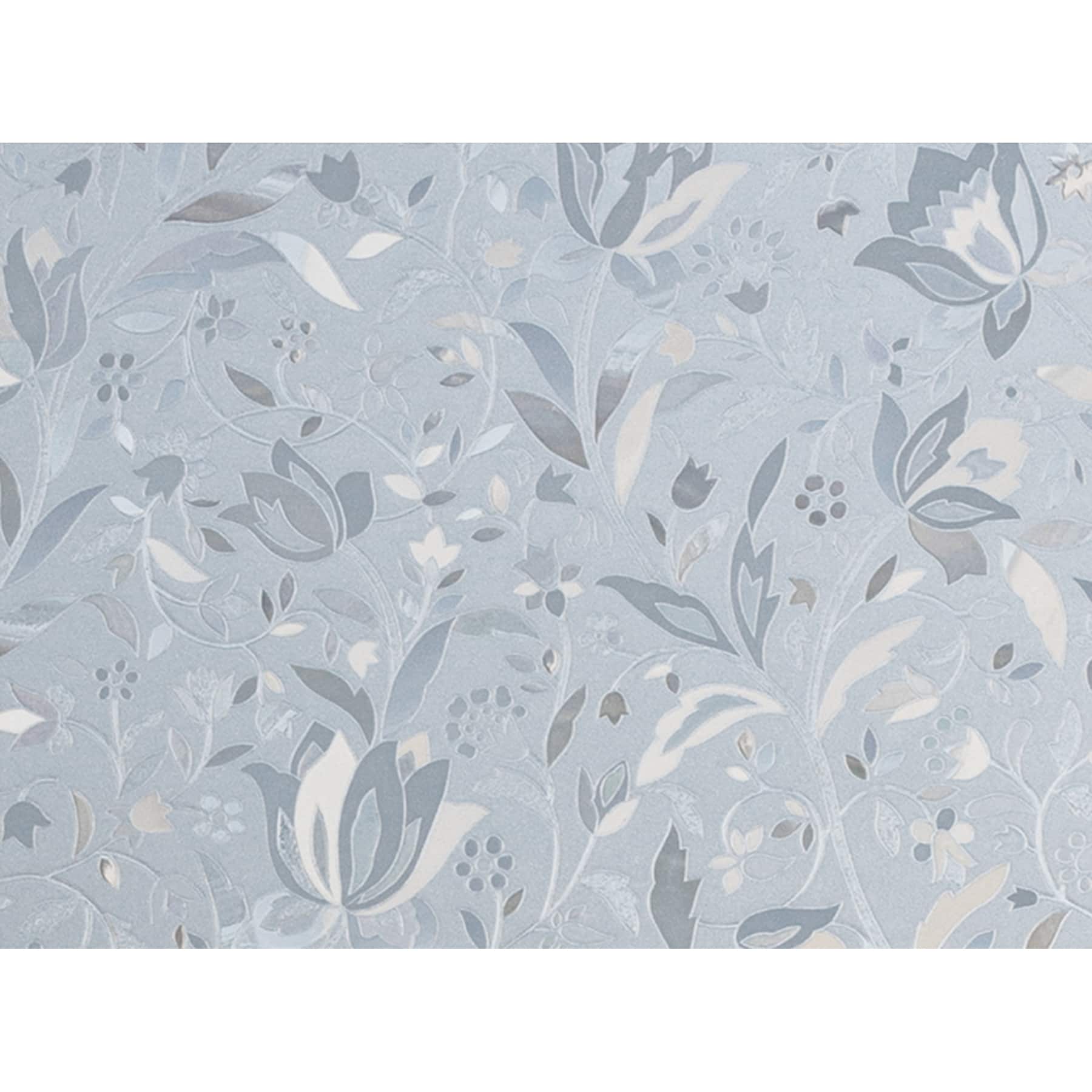 Brewster Cut Floral Door Premium Film