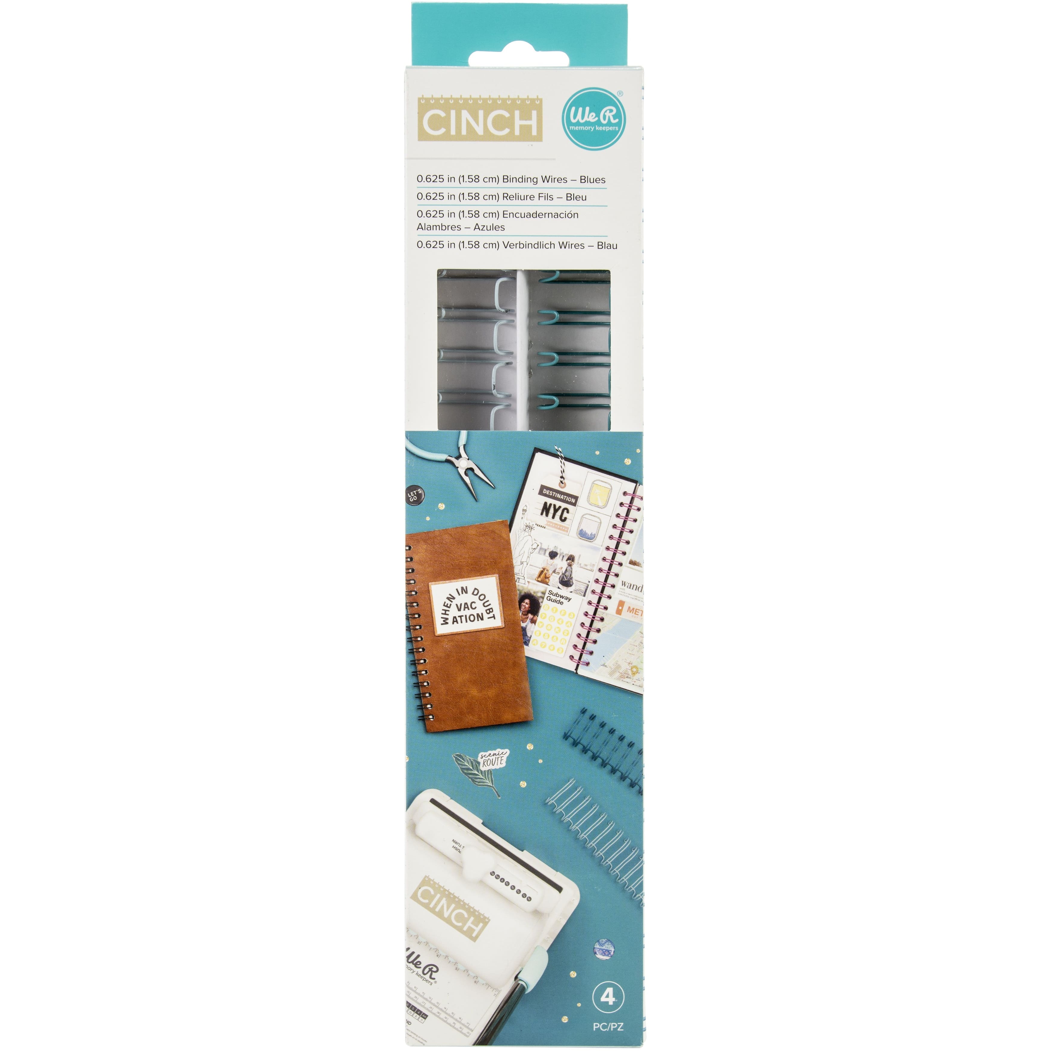 We R Memory Keepers® 0.625" Cinch Binding Wires, 4ct.