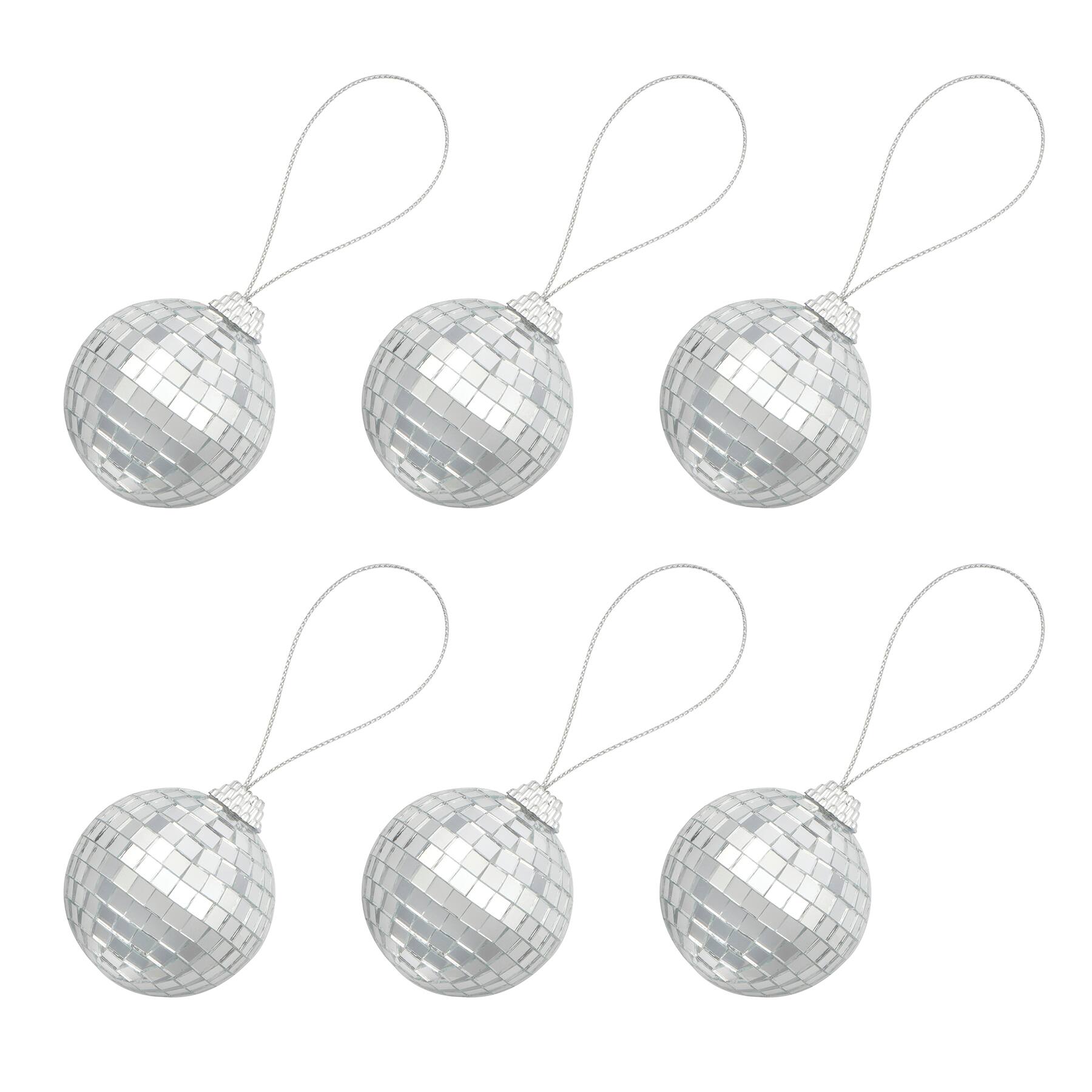2" Silver Disco Balls, 6ct. by Celebrate It®