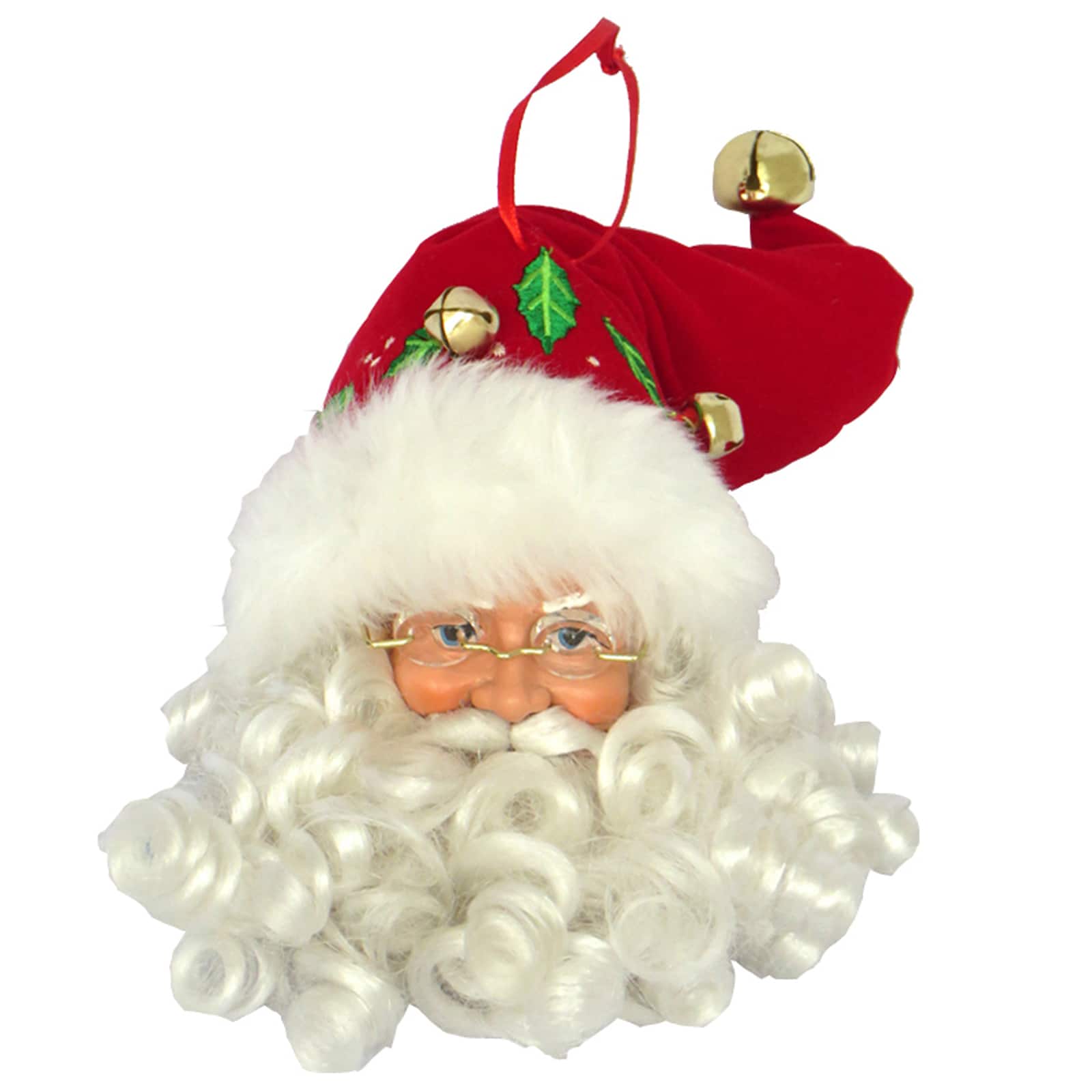 Santa's Workshop Merry Christmas Claus Ornaments, 2ct.