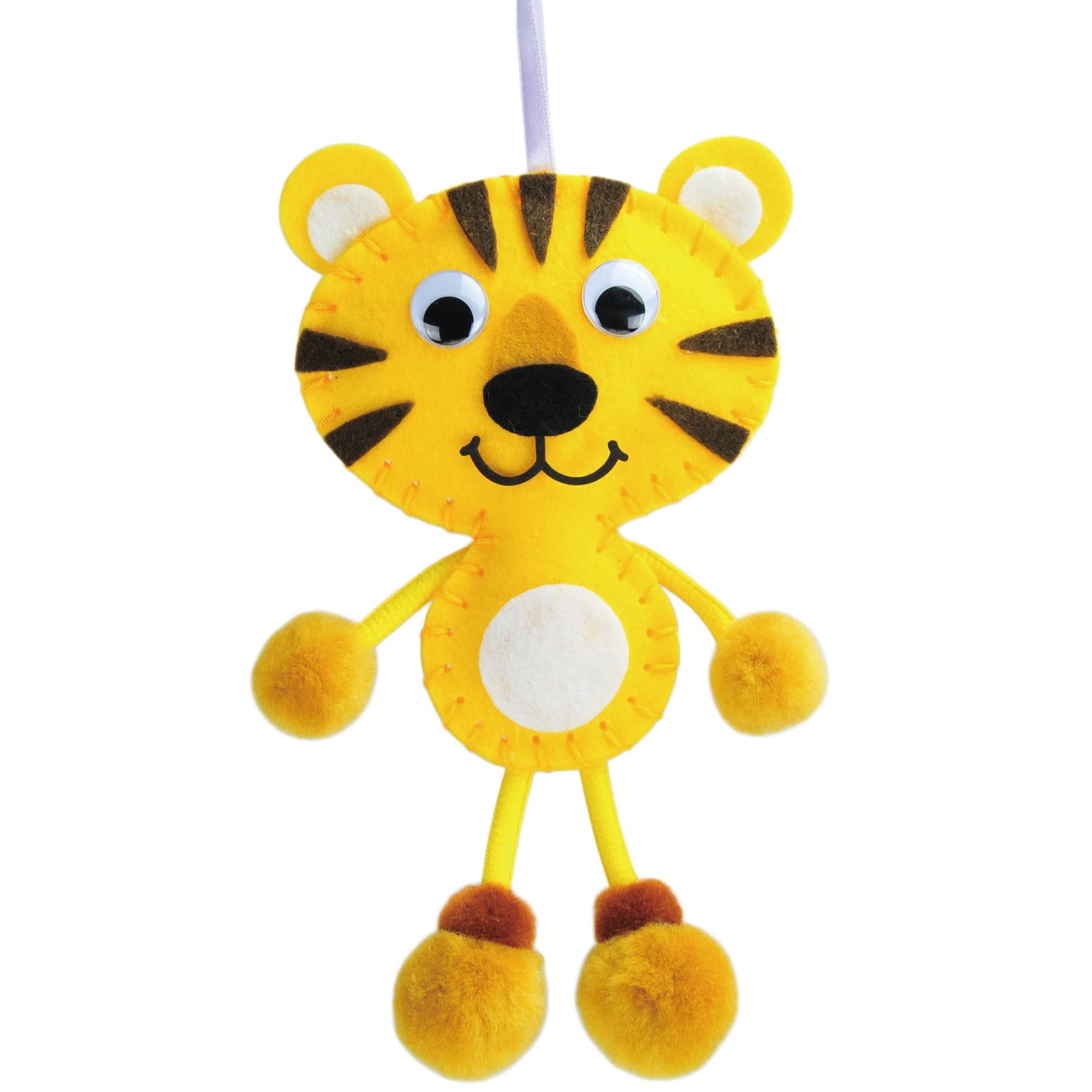 Creativity Street® Felt Sewing Tiger Animal Kit