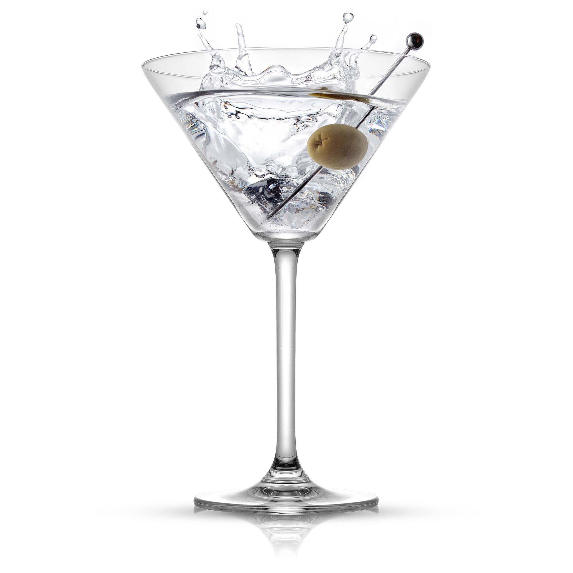JoyJolt® Olivia Premium Crystal Martini Glasses, 4ct.