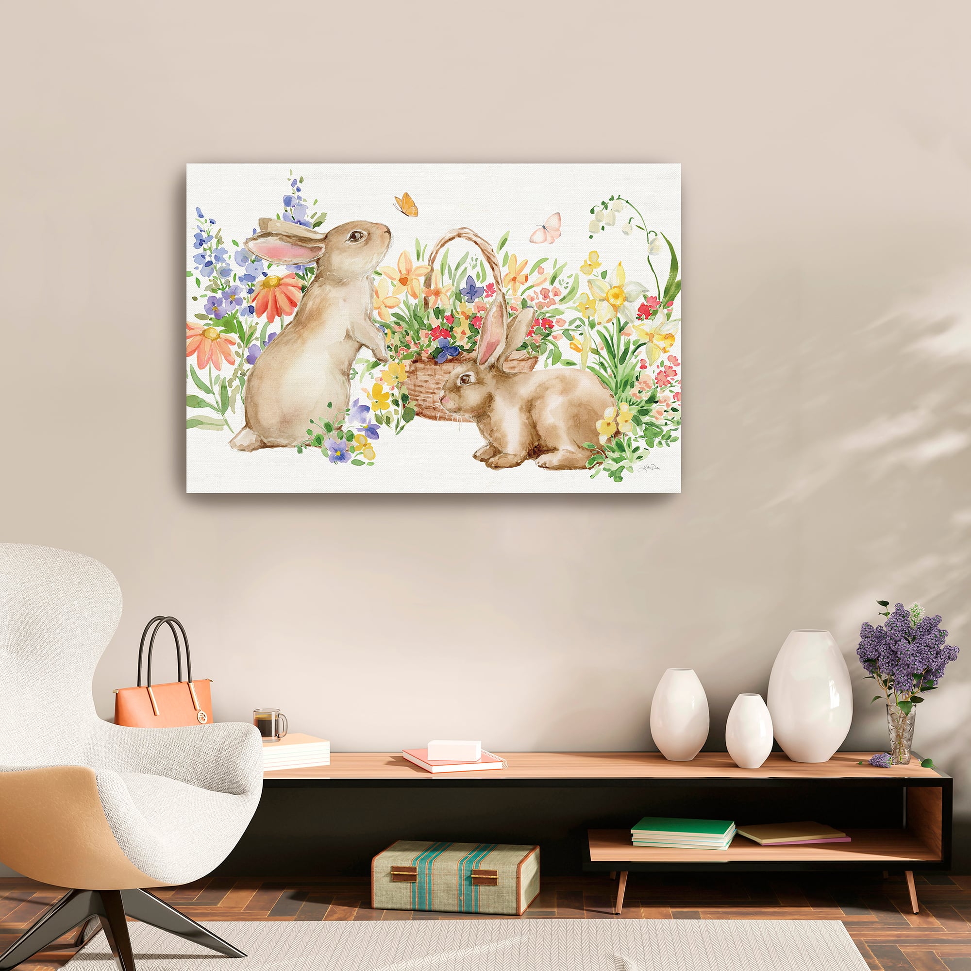 Lumaprints Spring Celebration V Canvas Giclée Art