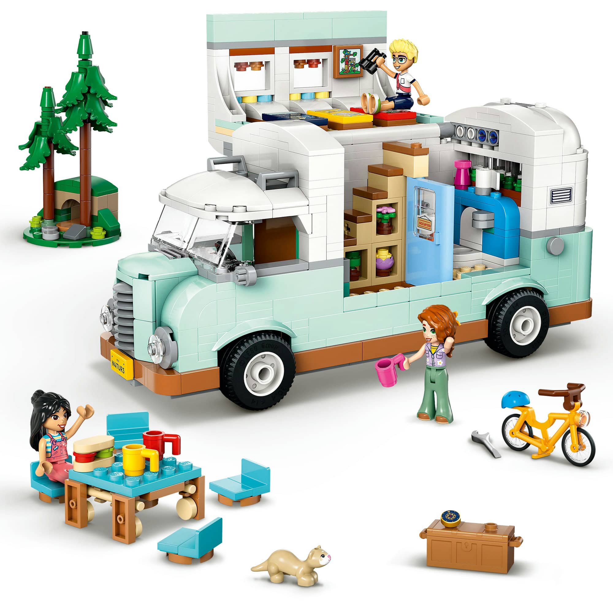 LEGO® Friends Friendship Camper Van Adventure Role-Play Building Set 42663