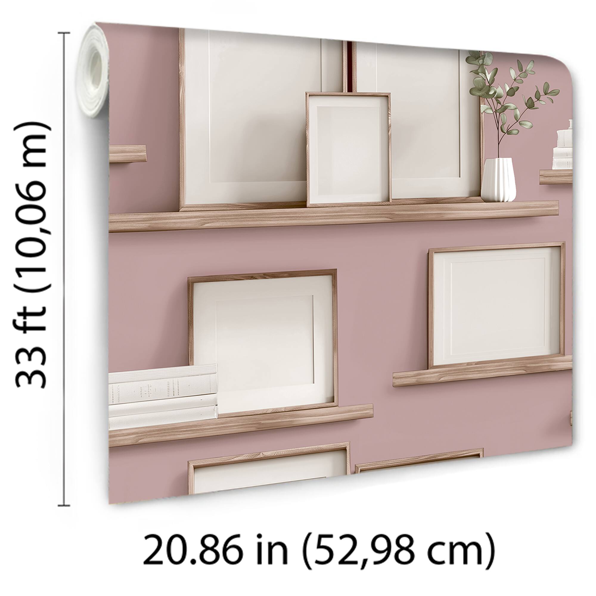 Designs Direct Frame Shelves Wallpaper