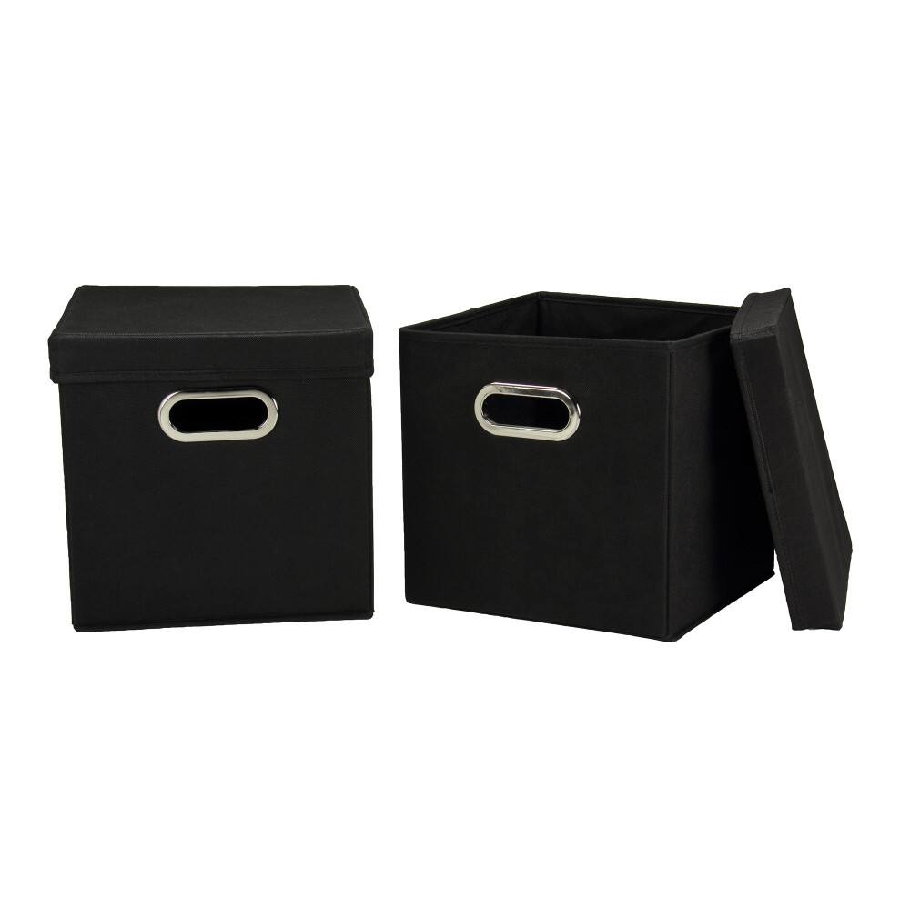 Household Essentials Storage Bins with Lids, 2ct.