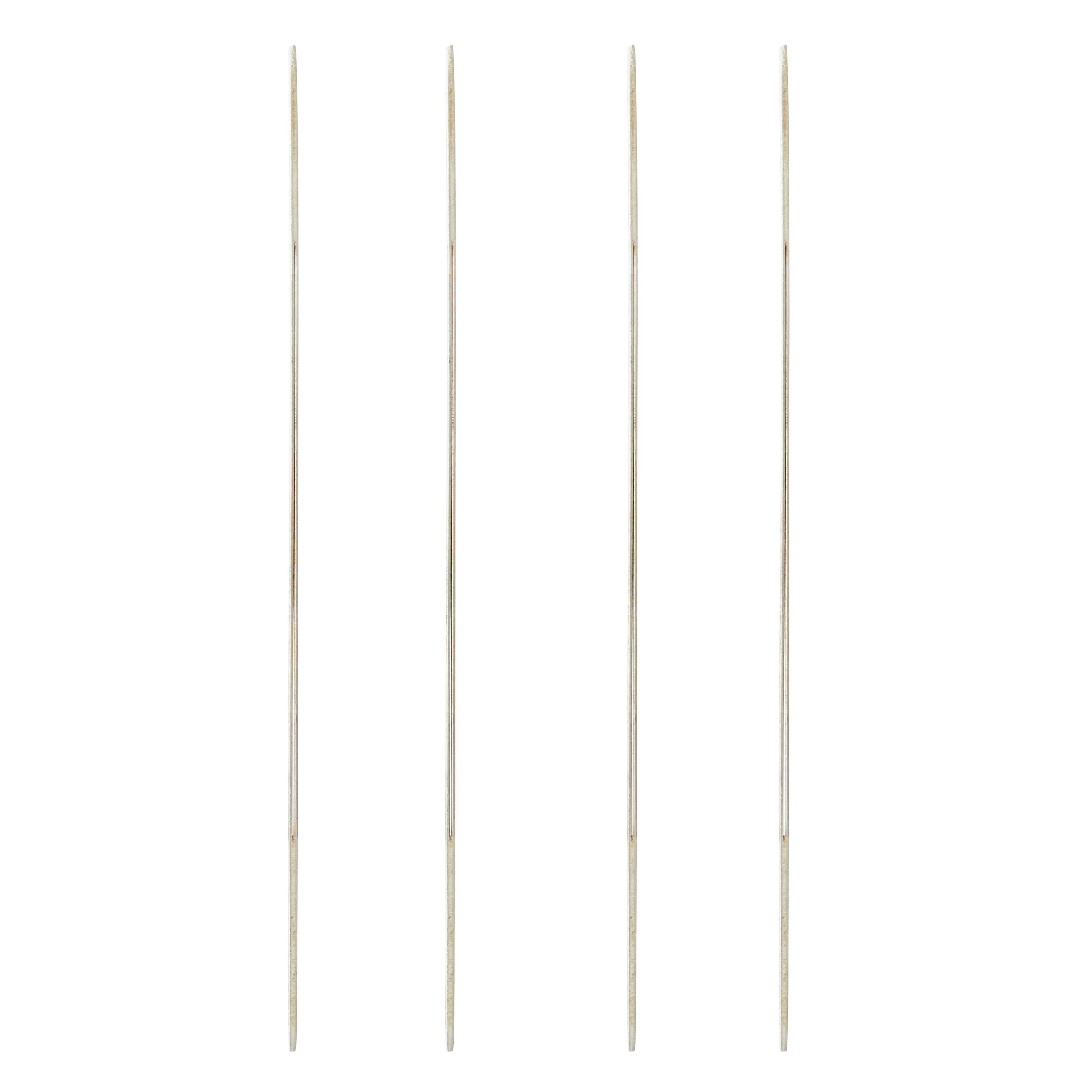 12 Packs: 4 ct. (48 total)Beadalon® 2.25" Big Eye Beading Needles